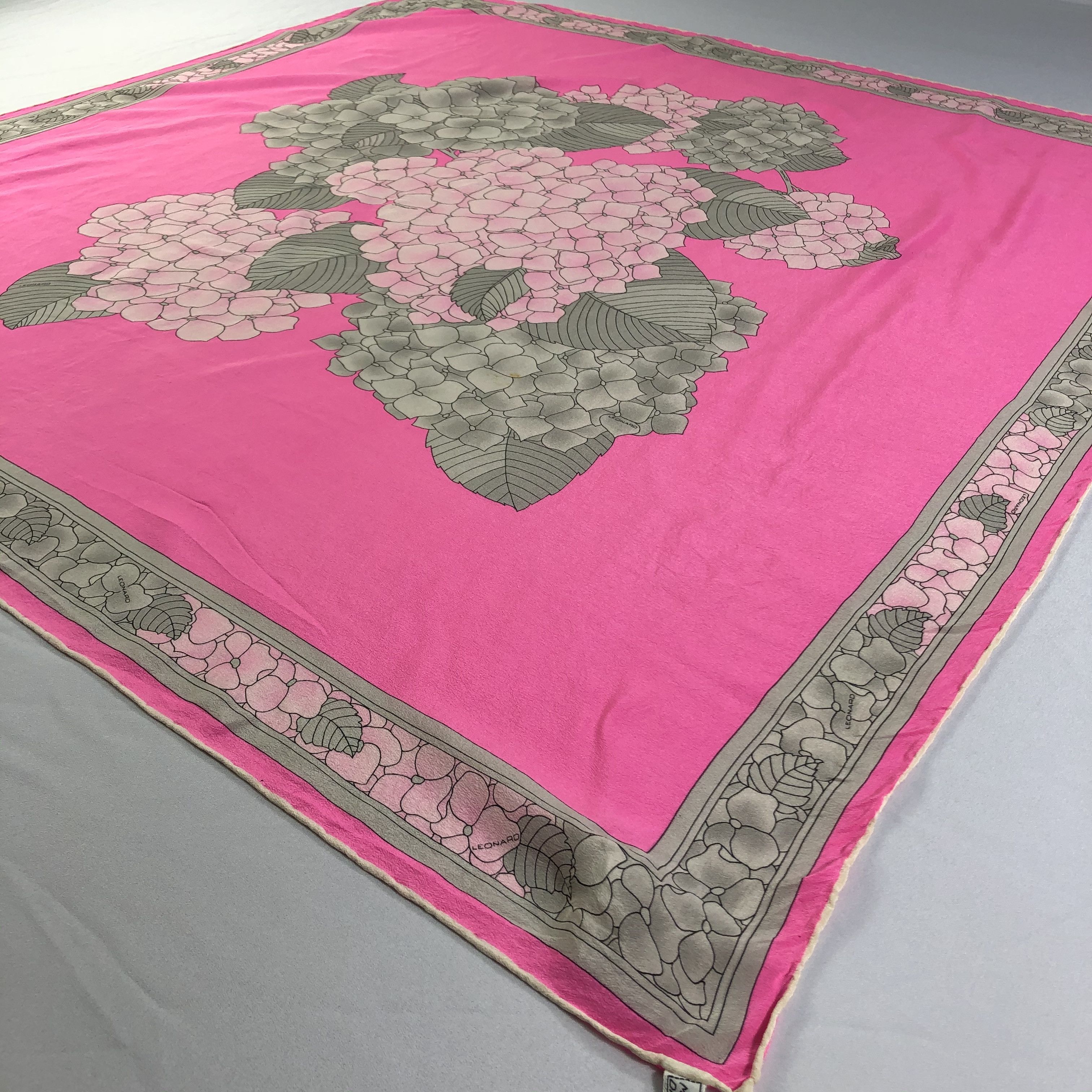Leonard Paris × Vintage Vintage Leonard Silk Scarf Size ONE SIZE - 3 Thumbnail