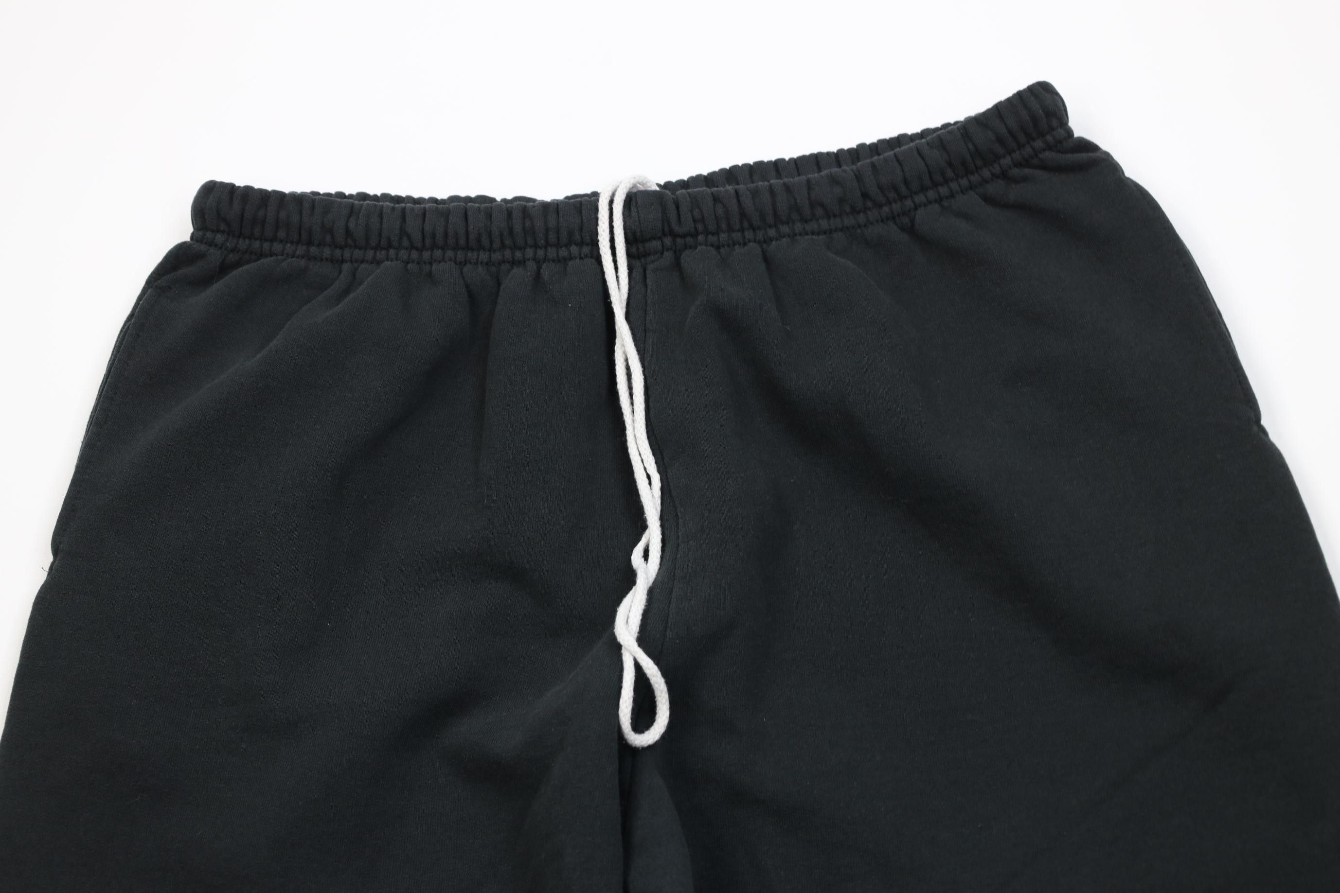Vintage Vintage 90s Y2K Streetwear Sweatpants Joggers Pants Black Size US 38 / EU 54 - 2 Thumbnail