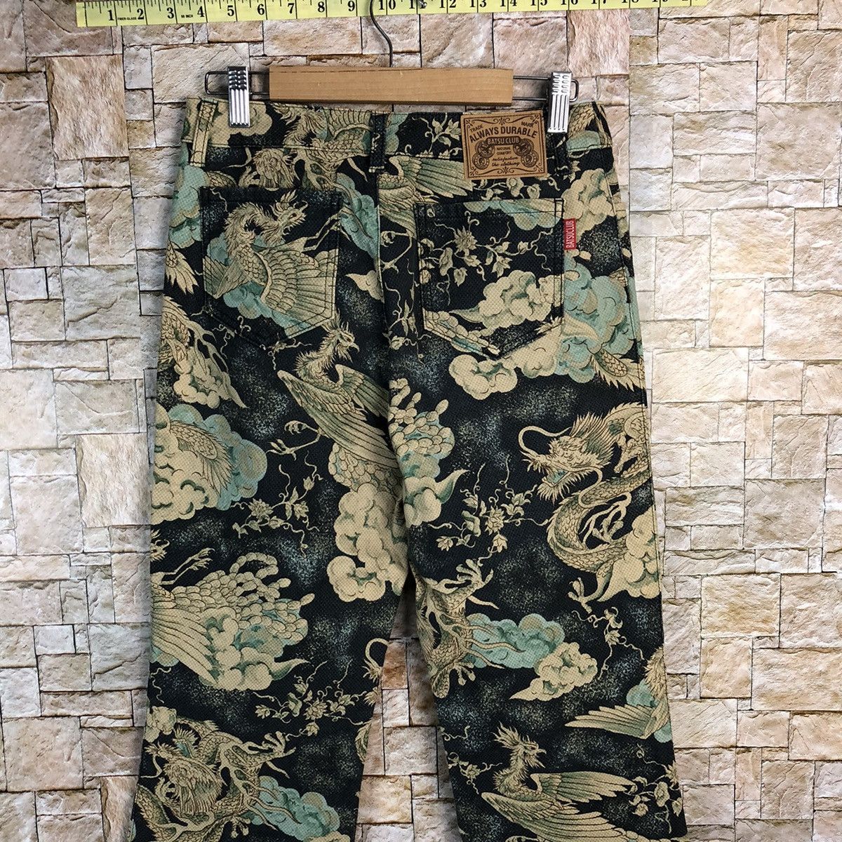 Japanese Brand DLL Bats Club yakuza vtg Dragon rare Pants #A134 Size US 28 / EU 44 - 13 Thumbnail