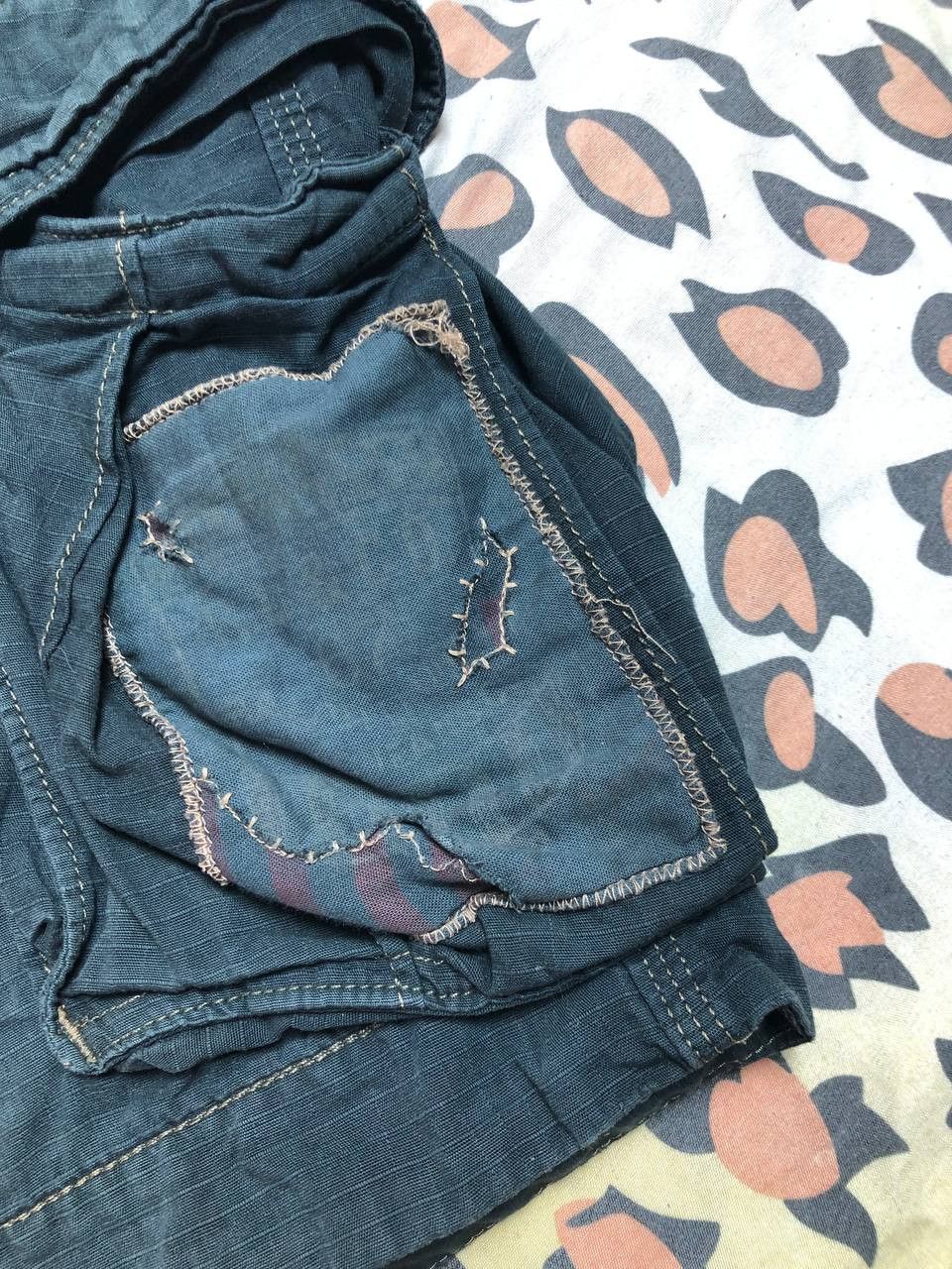 Polo Ralph Lauren × Vintage Vintage Polo Ralph Lauren Y2K Military Cargo Shorts Size US 34 / EU 50 - 9 Thumbnail