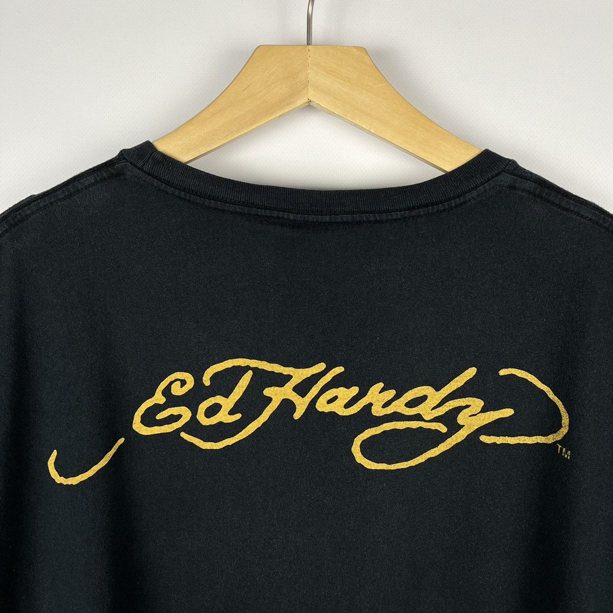 Ed Hardy Vintage Ed Hardy skulls y2k big logo tee 90’s Size US XXL / EU 58 / 5 - 10 Thumbnail