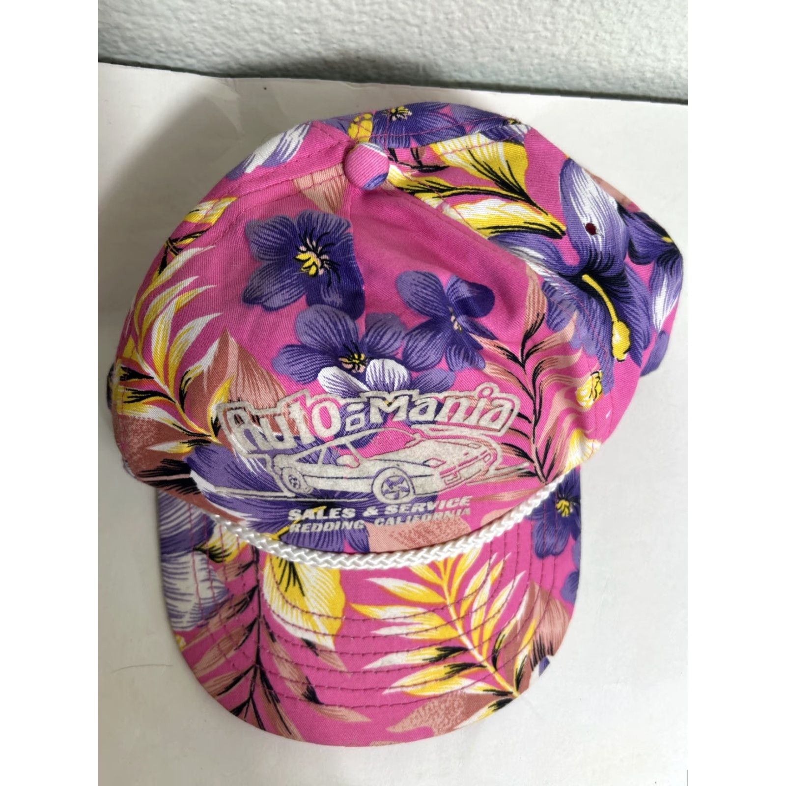 Pinko Vintage San Sun Snapback Hat Floral Pink Hawaiian Men's One Size User: Vintage San Sun Snapback Hat Floral Pink Hawaiian Men's One Size Size ONE SIZE - 5 Thumbnail
