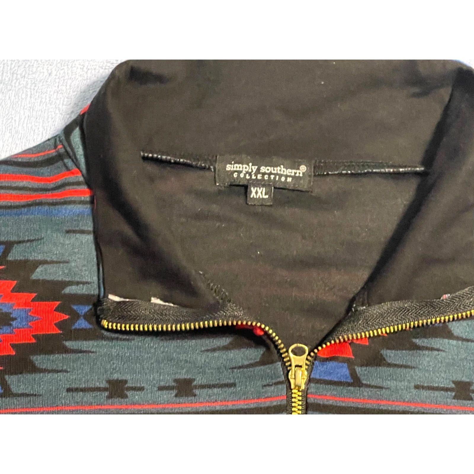 Golden Bear Simply Southern Pullover Lightweight Black Astec 3/4 Zipper XXL Golden Bear Women Adult 2XL Black Zipper Lightweight Pullover Software Size XXL / US 16-18 / IT 52-54 - 3 Thumbnail