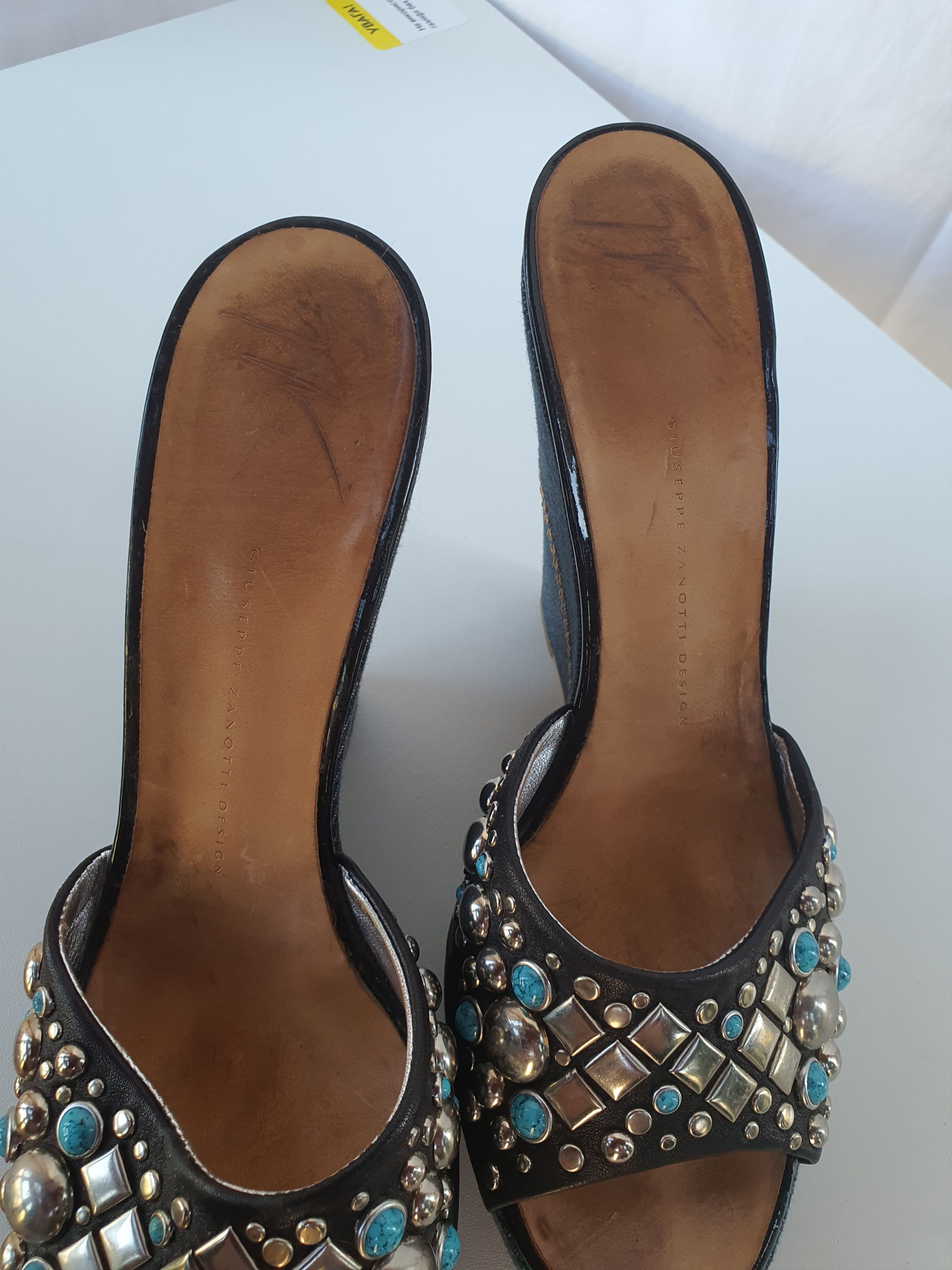 Giuseppe Zanotti Exclusive sandals by Giuseppe Zanotti Design Size US 10.5 / IT 40.5 - 9 Thumbnail