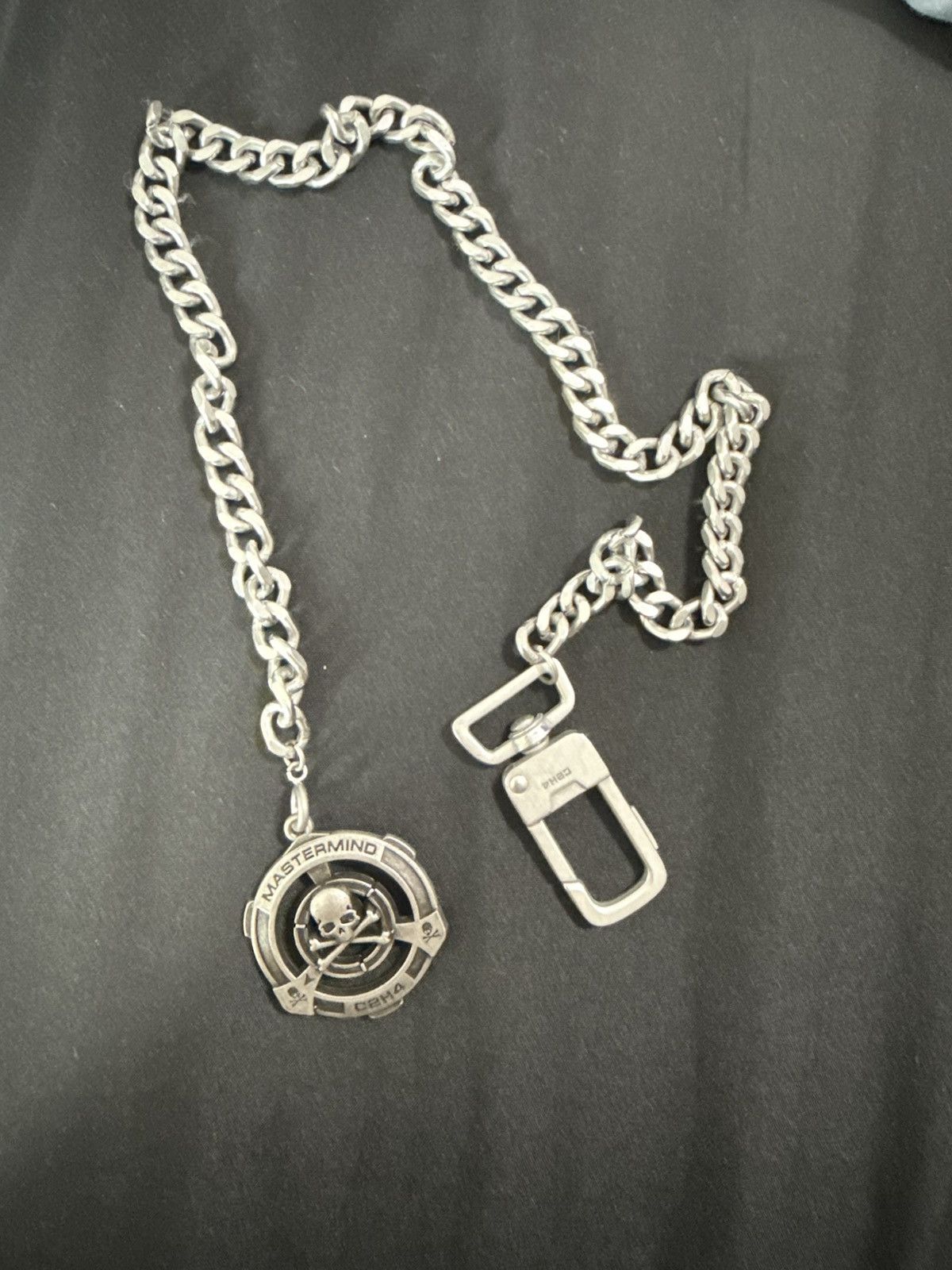 C2H4 × Mastermind Japan RARE C2H4 x Mastermind Japan Skull Medallion Wallet Chain Size ONE SIZE - 4 Thumbnail