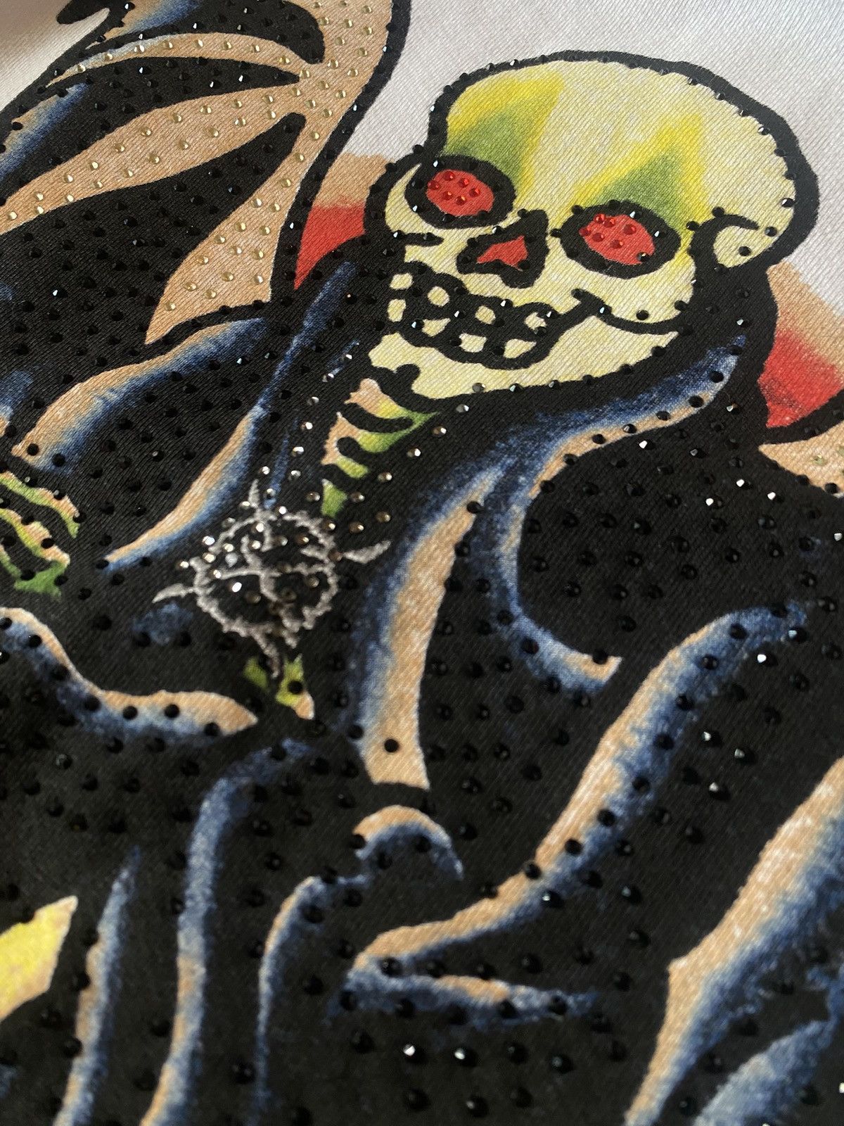Ed Hardy × Ken Carson White Ed Hardy × Ken Carson hoodie Size US L / EU 52-54 / 3 - 6 Thumbnail