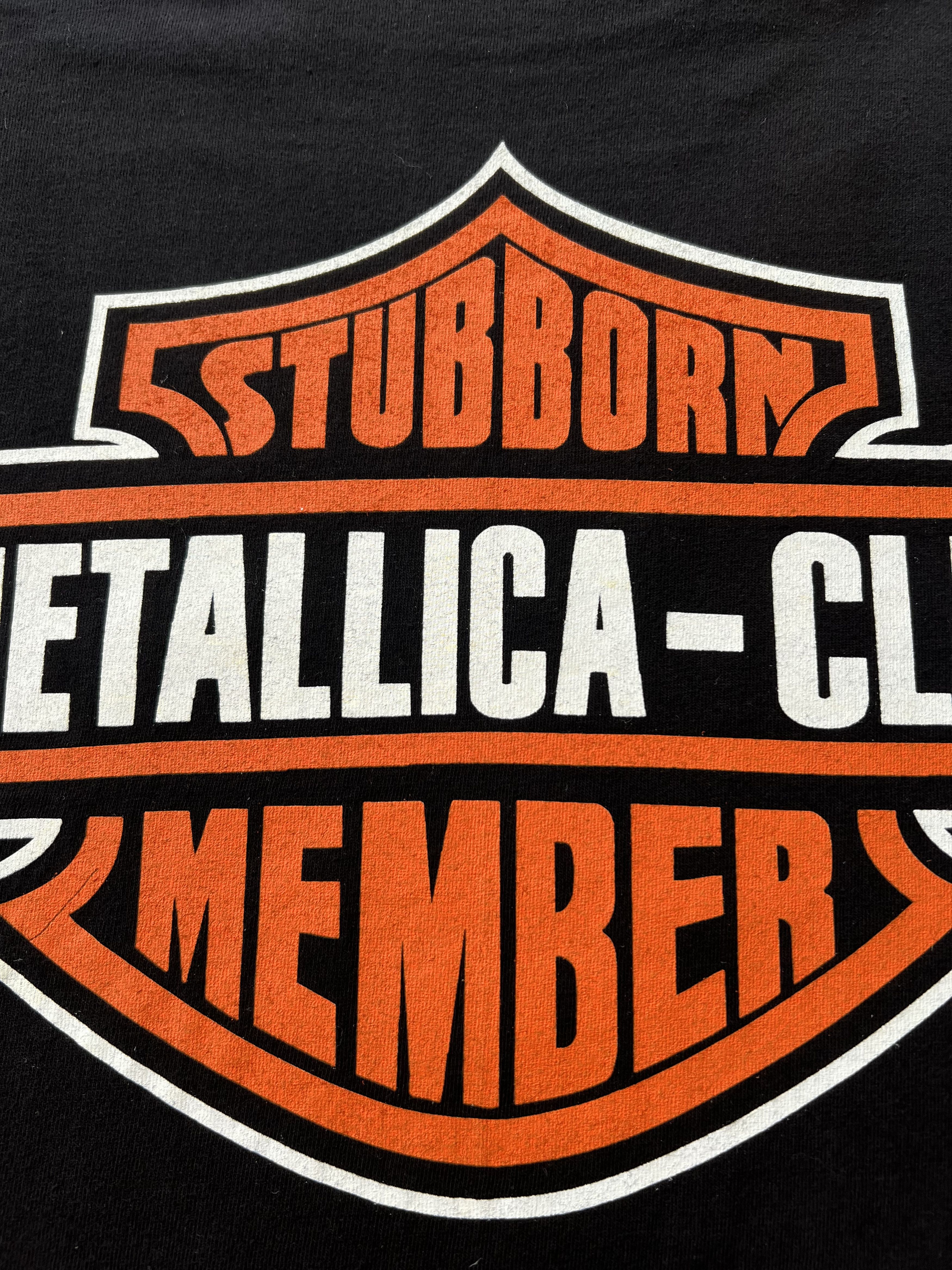 Band Tees Vintage 1998 Metallica In Club Stubborn Member Club T-shirt Size US XL / EU 56 / 4 - 16 Thumbnail