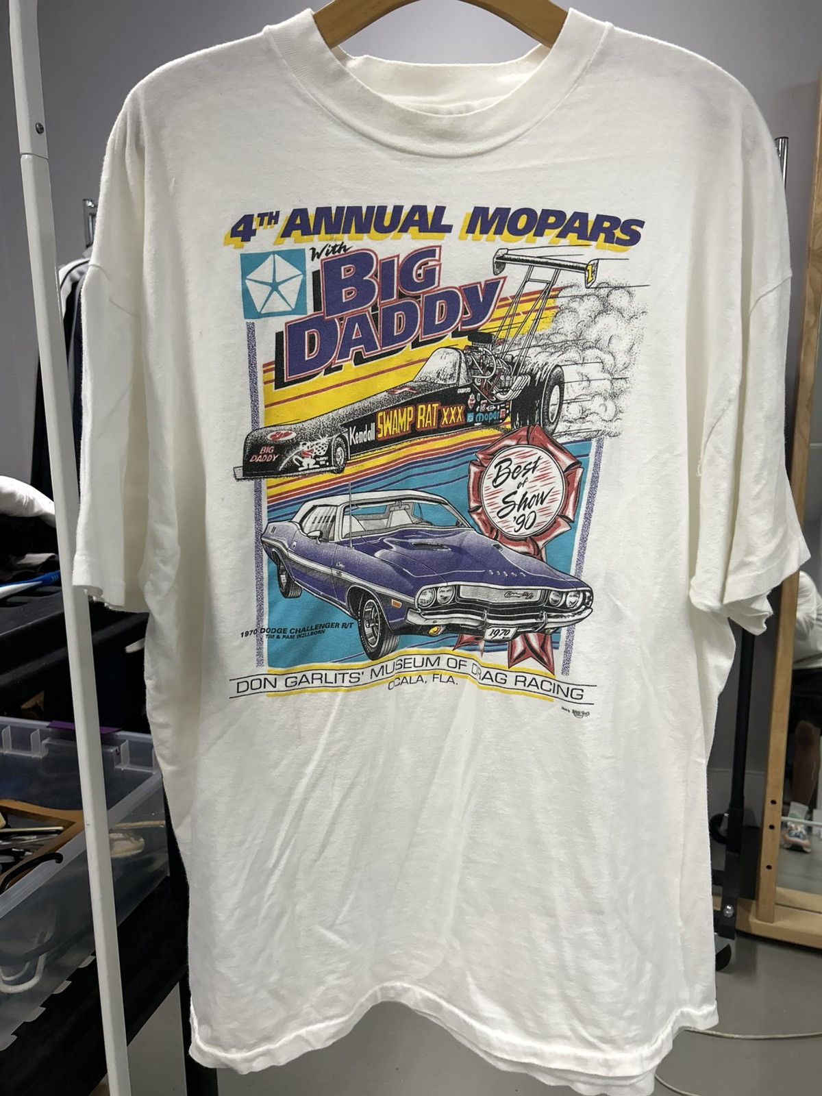 Vintage 90s Don Garlits tshirt Size US XXL / EU 58 / 5 - 1 Thumbnail