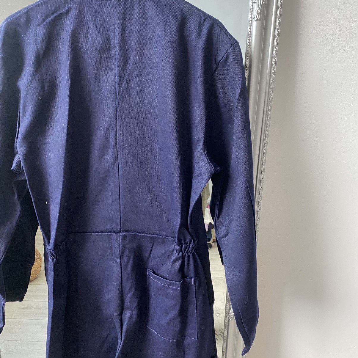 Le Laboureur Workwear Vintage Chore Sanfor French work Coverall jumpsuit Size US 32 / EU 48 - 7 Thumbnail