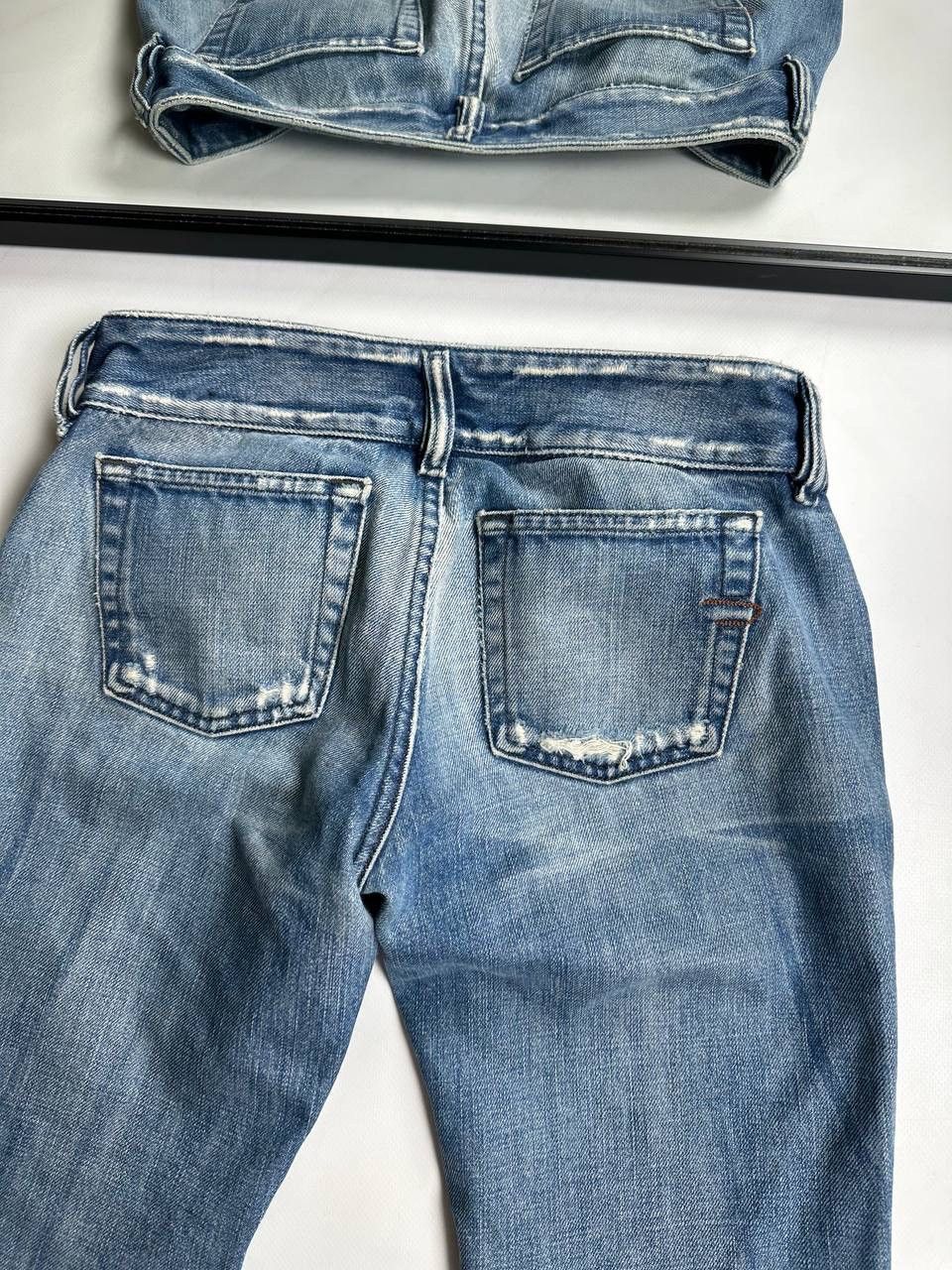 If Six Was Nine Y2K Opium LGB Style Diesel Distressed Japan Jeans🔥 Size 26" / US 2 / IT 38 - 12 Thumbnail