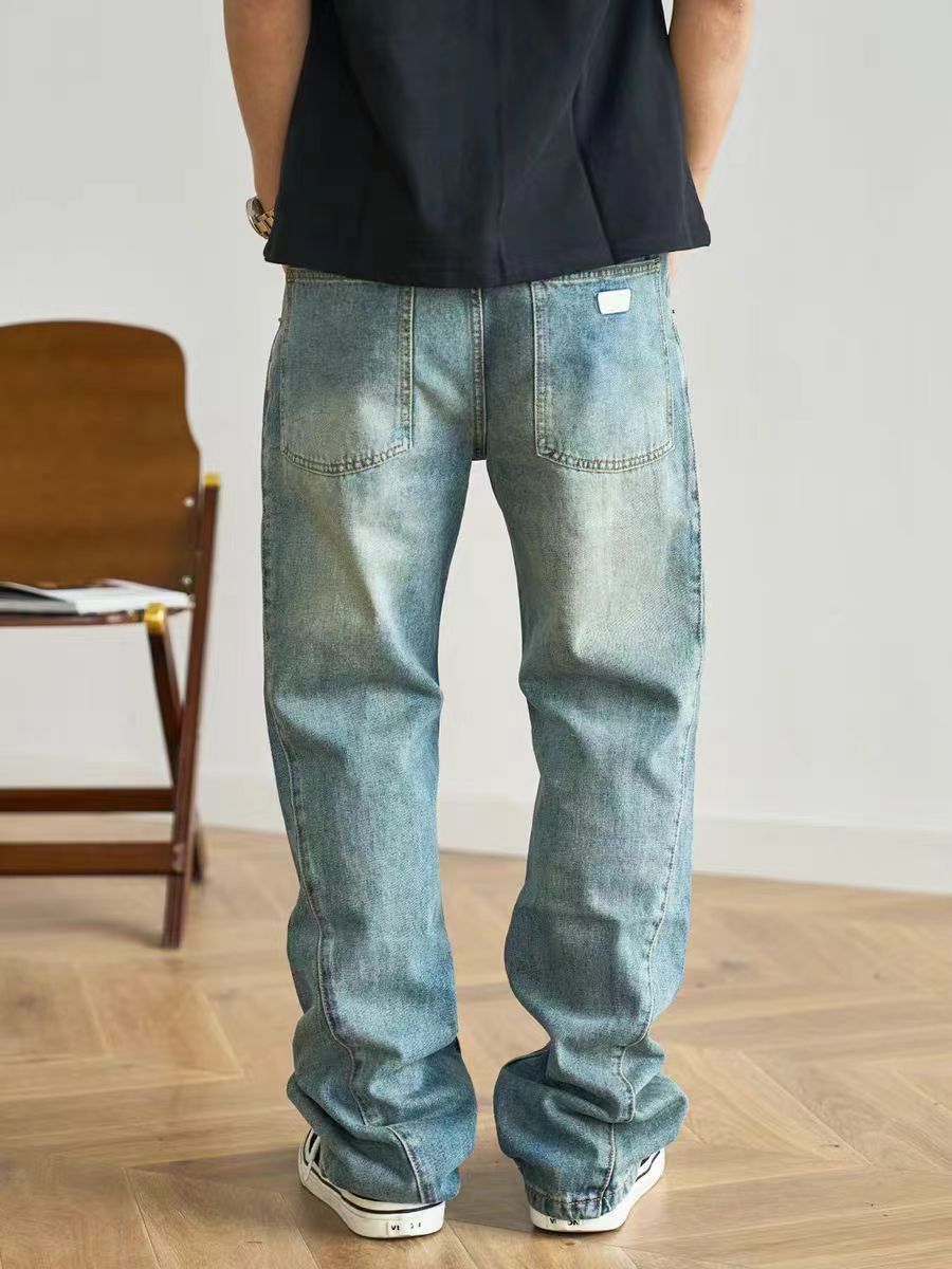 Japanese Brand × Vintage Vintage Loose Casual Blue Jeans Size US 34 / EU 50 - 4 Thumbnail