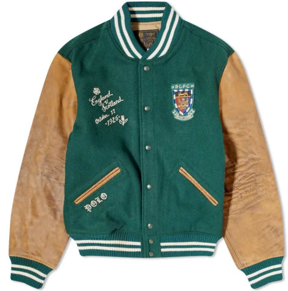 Polo Ralph Lauren Polo Ralph Lauren Wool-Blend Patch Varsity Jacket 2XL Size US XXL / EU 58 / 5 - 2 Thumbnail