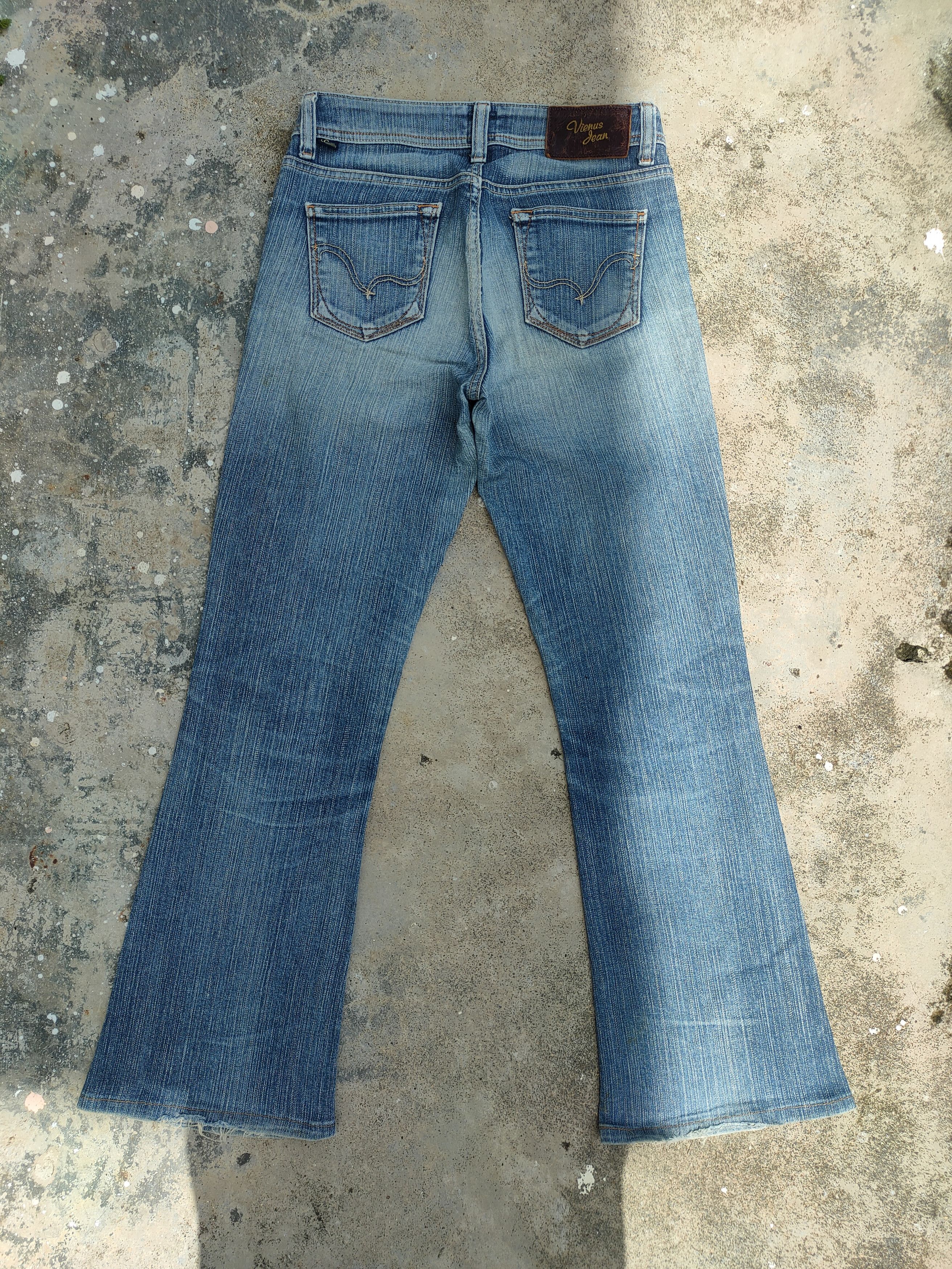 Japanese Brand × Jean FLARE VINTAGE JAPANESE BOOTCUT RIPPED JEANS DENIM PANTS Size US 28 / EU 44 - 8 Thumbnail