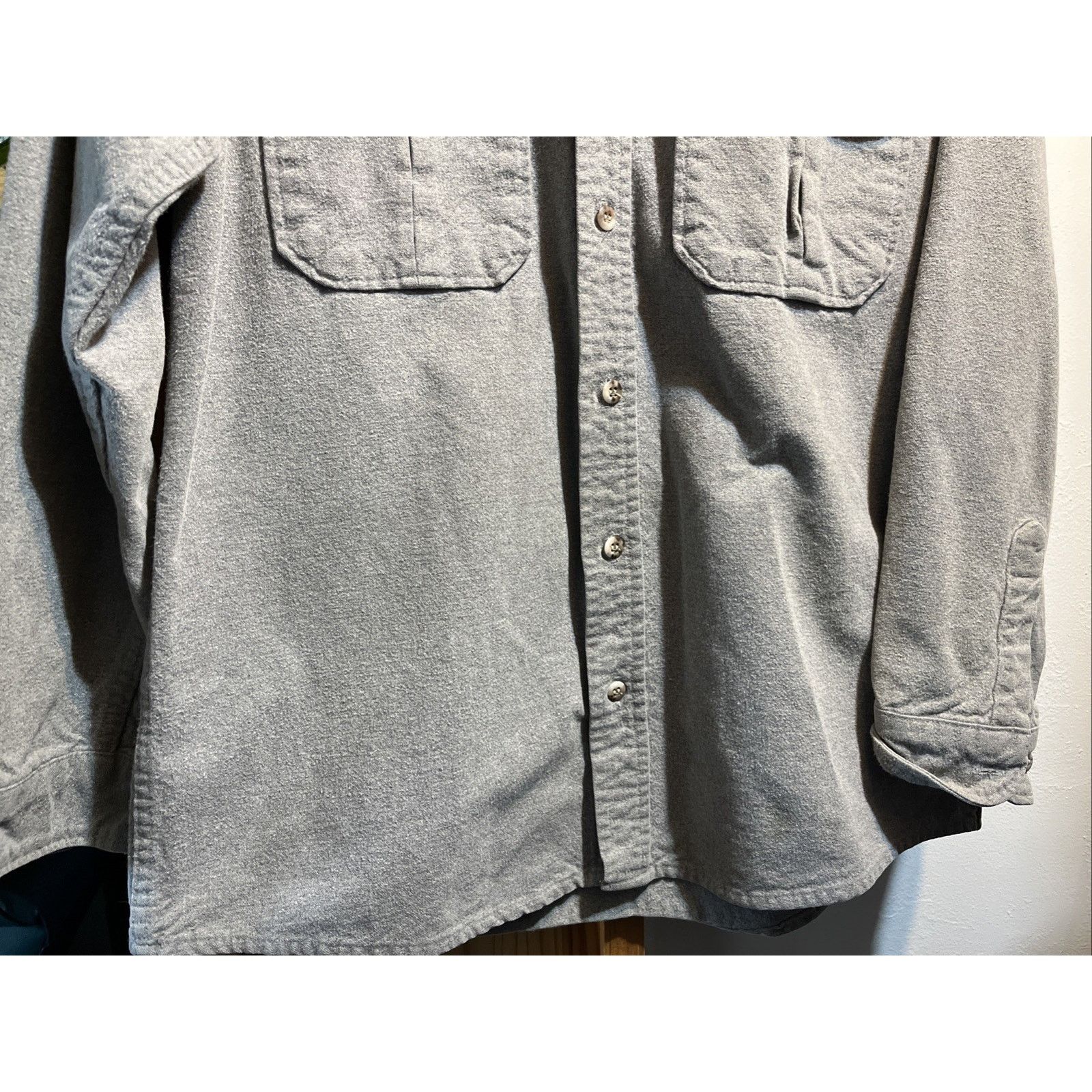 Cabelas VTG Cabelas Shirt Large Gray Chamois Hunting Pheasant Logo Size US L / EU 52-54 / 3 - 6 Thumbnail