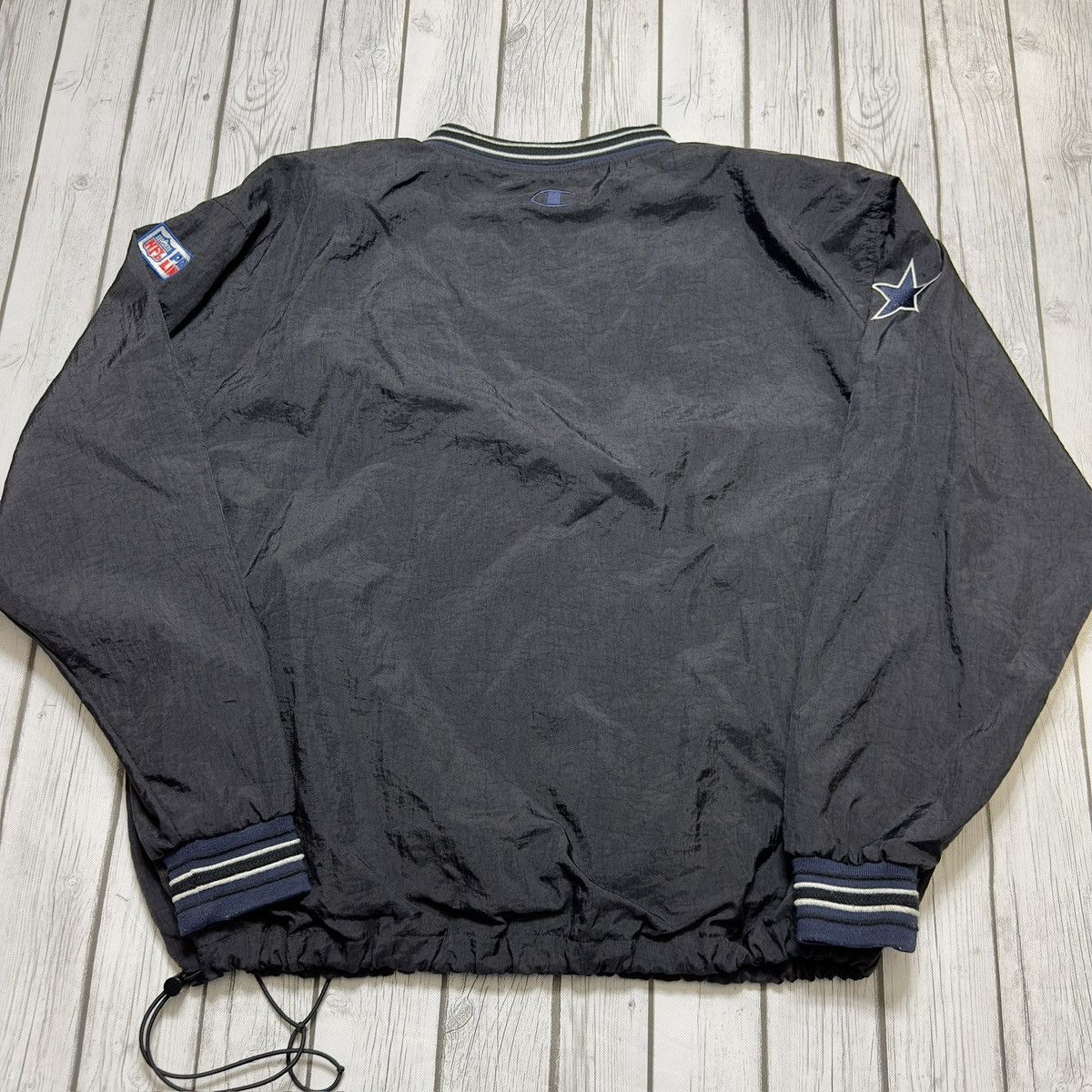 Champion × NFL × Vintage Vintage Dallas Cowboys windbreaker Size US XL / EU 56 / 4 - 2 Thumbnail