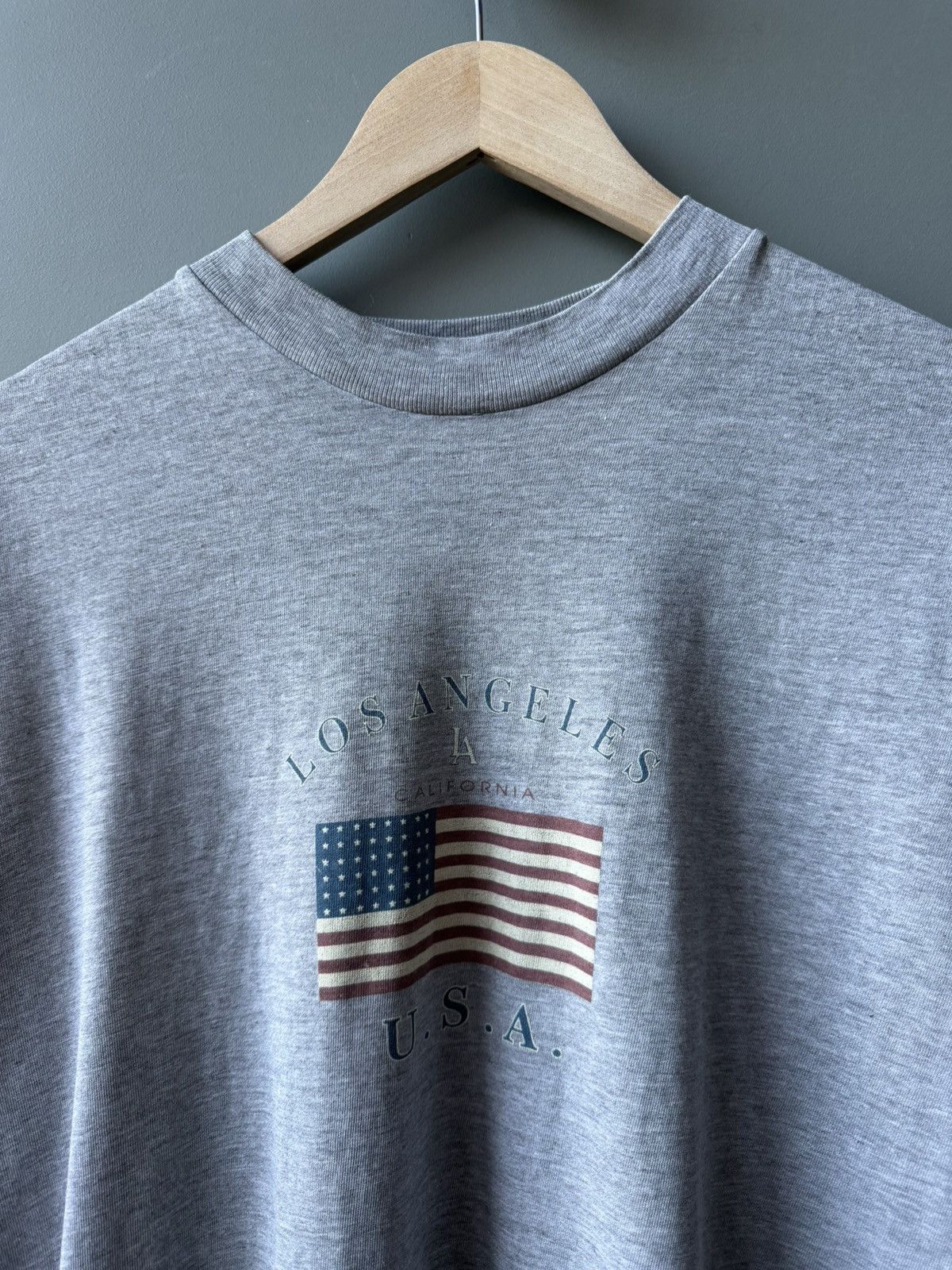 Fruit Of The Loom Los Angeles California USA Flag Tee Size US L / EU 52-54 / 3 - 2 Thumbnail