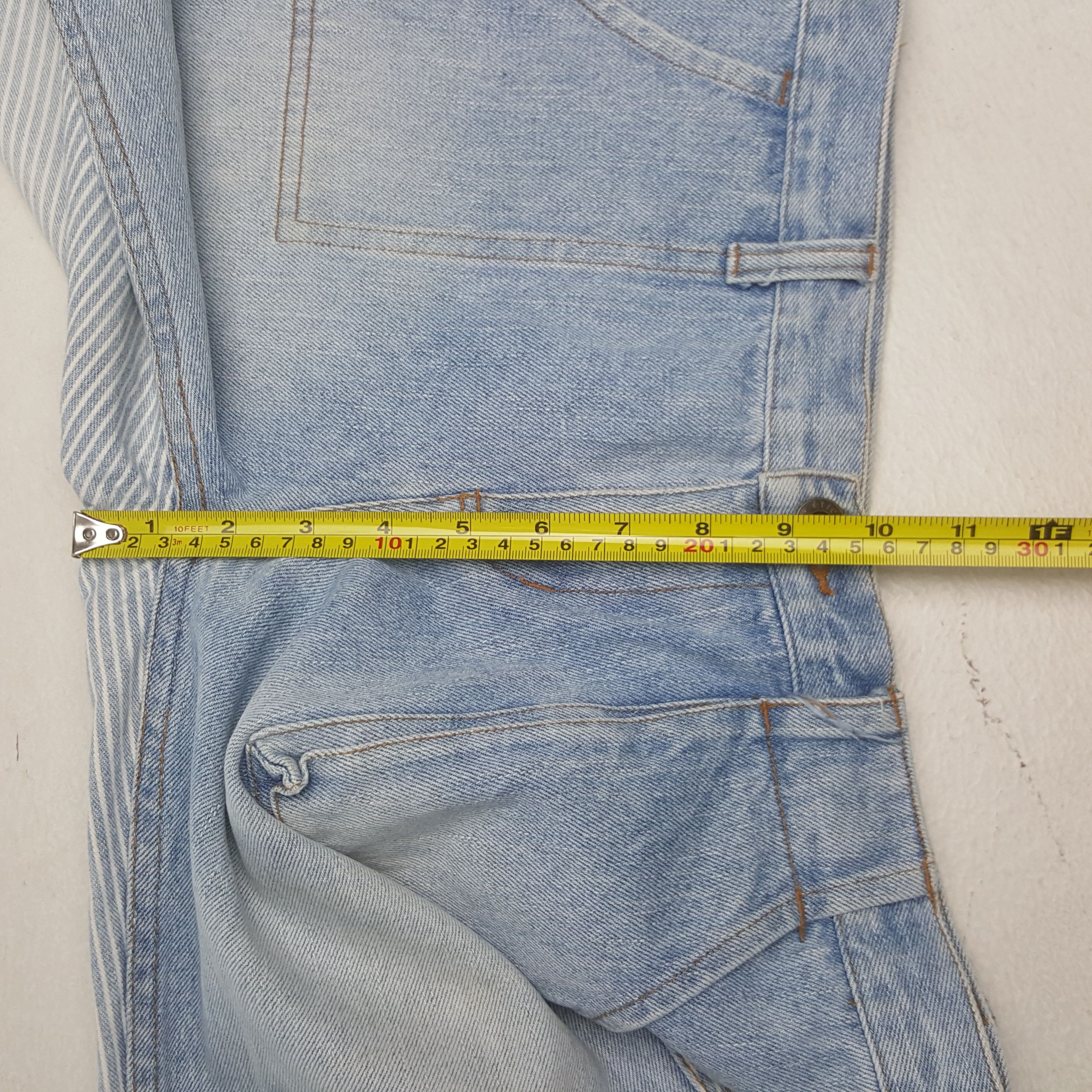 Japanese Brand Vintage Point Rare Style Japanese Denim Jeans RR30 Size 29" - 11 Thumbnail