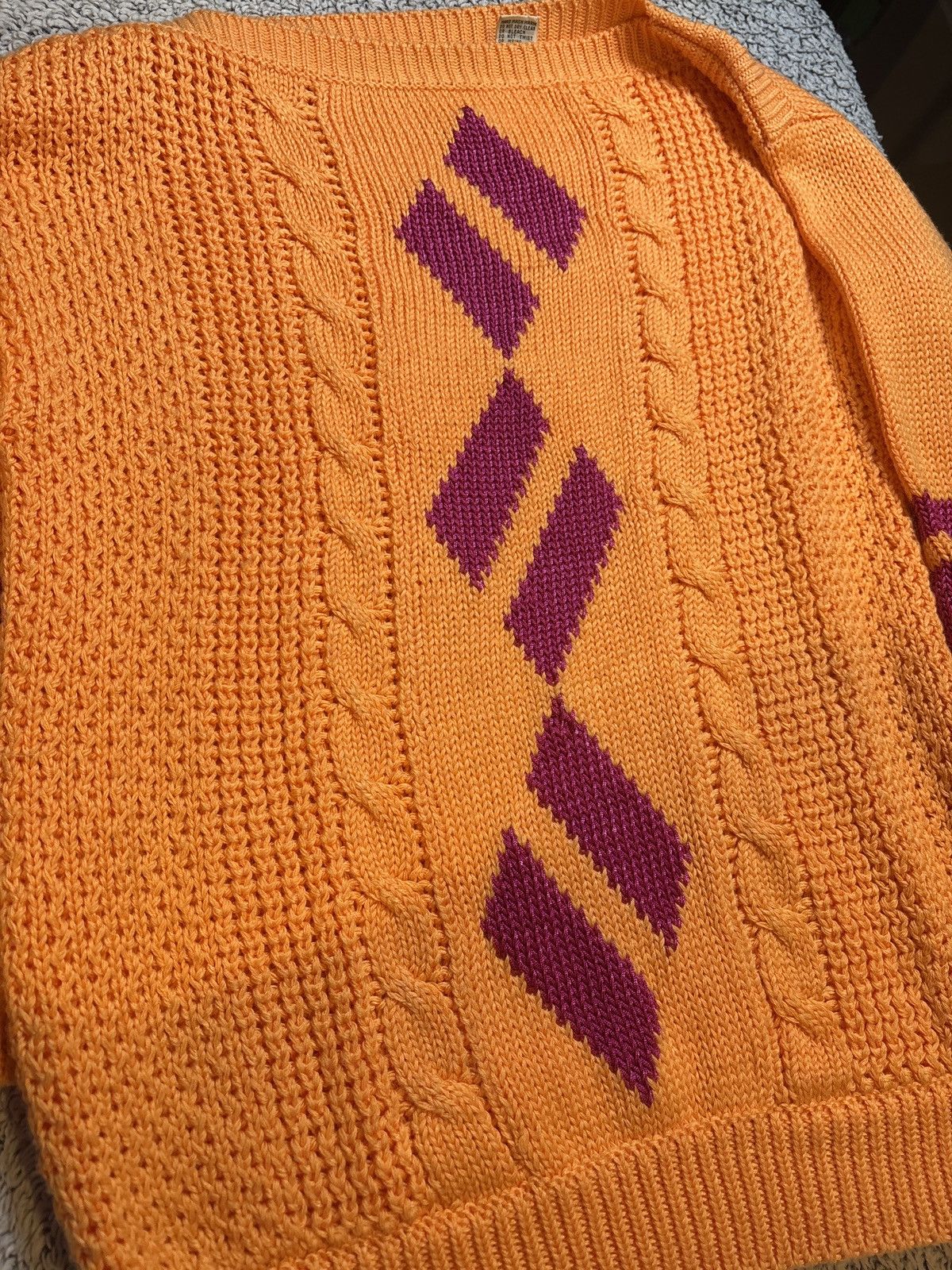 Other Vintage 80s Berman International Sweater Knit Pullover (S) Size S / US 4 / IT 40 - 2 Thumbnail
