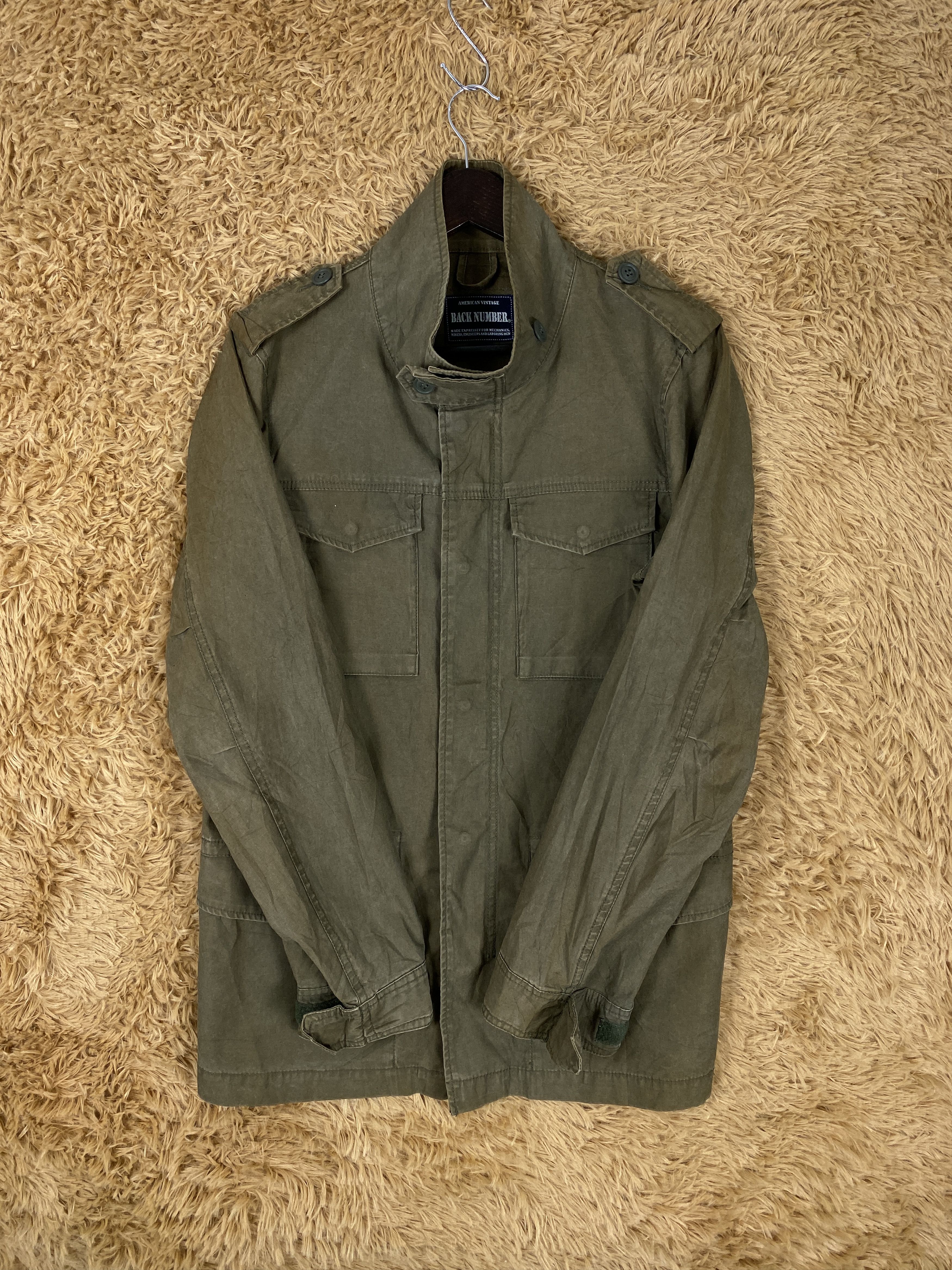 Japanese Brand Vintage Back Number Military Jacket J2187 Size US S / EU 44-46 / 1 - 3 Thumbnail