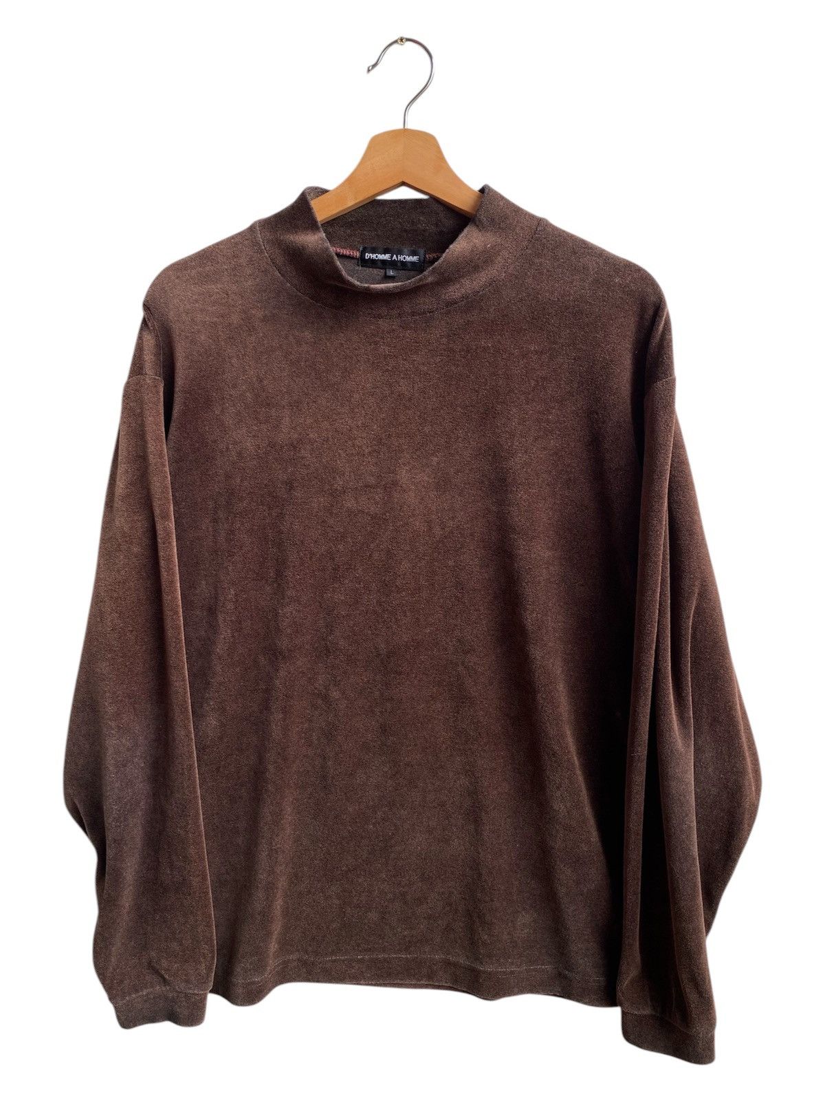 Designer × Japanese Brand D'Homme A Homme fleece sweatshirt Size US L / EU 52-54 / 3 - 1 Thumbnail