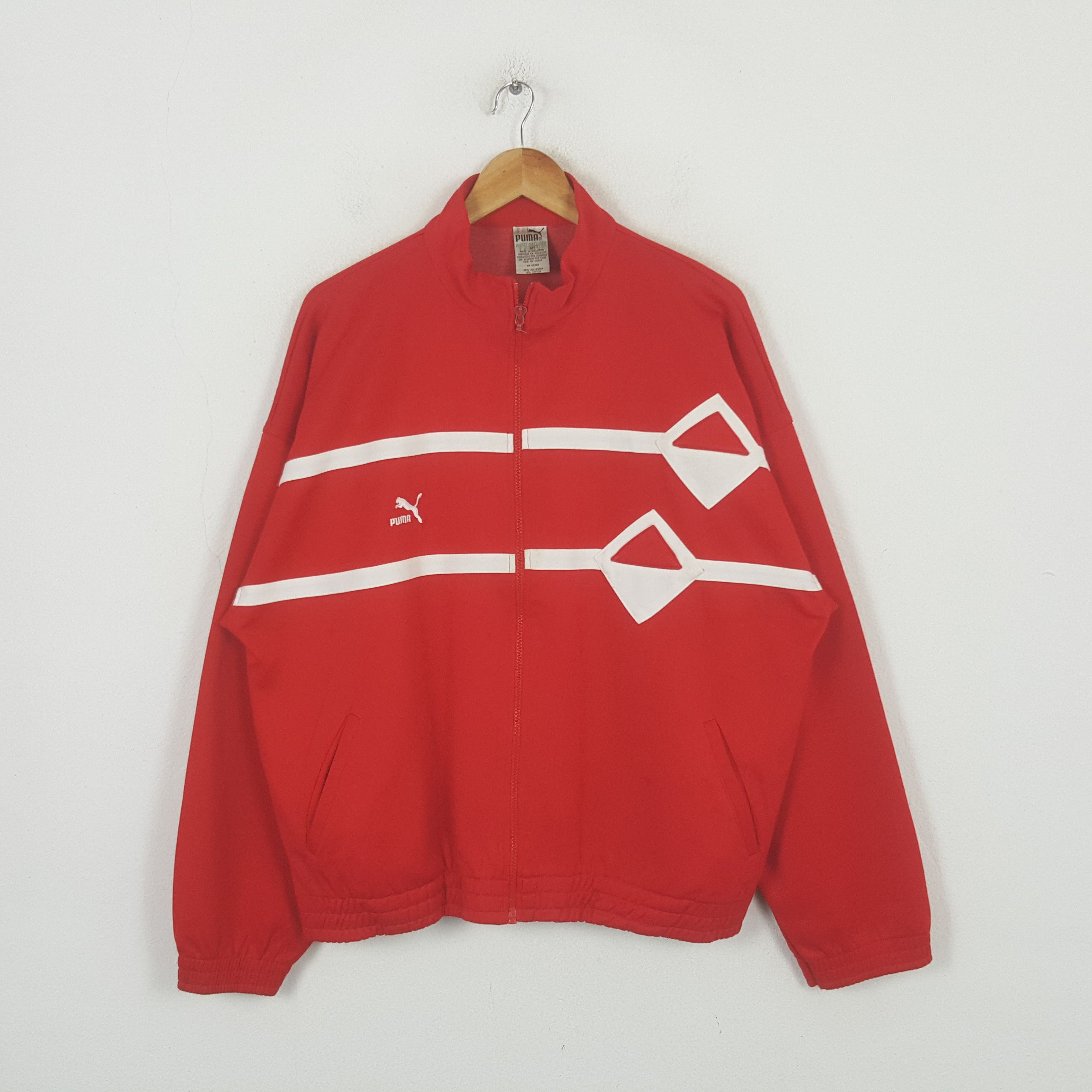 Puma Vintage Puma Retro Style Trainer Jacket RR23 Size US XL / EU 56 / 4 - 1 Thumbnail