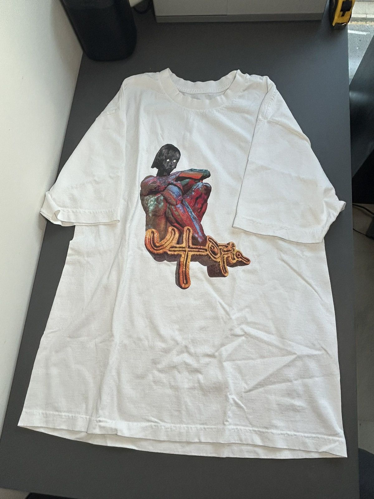 Travis Scott Travis Scott utopia merch tee Size US L / EU 52-54 / 3 - 6 Thumbnail