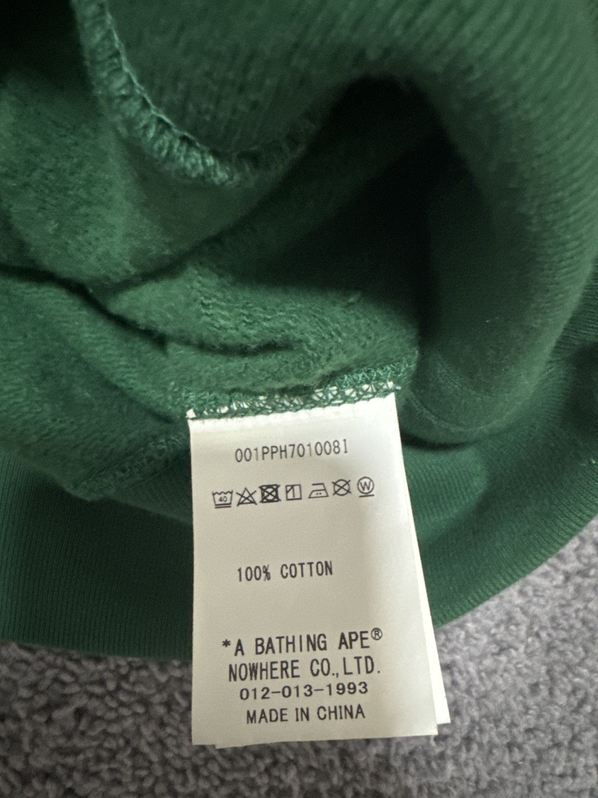 Bape College Pullover Hoodie Size US L / EU 52-54 / 3 - 4 Thumbnail