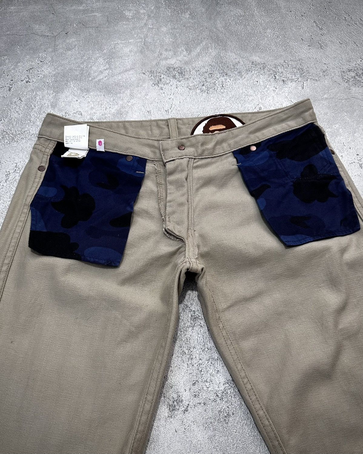Bape × Nigo Bape A Bathing Ape Classics Denim Jeans Size 29" - 5 Thumbnail