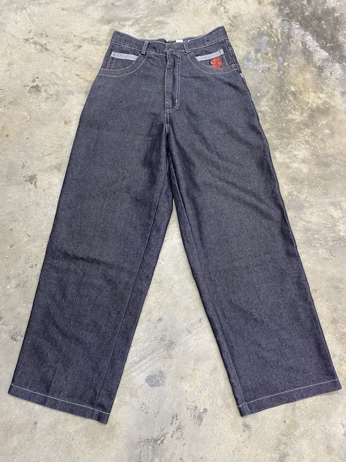 JNCO × Vintage 💥bindding offer💥 y2k baggy bowling jeans pant Size US 28 / EU 44 - 2 Thumbnail