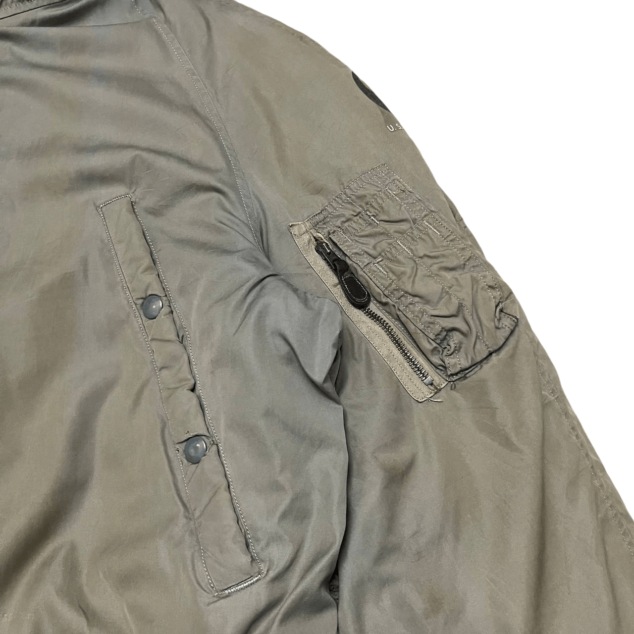 Vintage Vintage 60's Us Air Force Military Modified N3B Parka Size US M / EU 48-50 / 2 - 5 Thumbnail