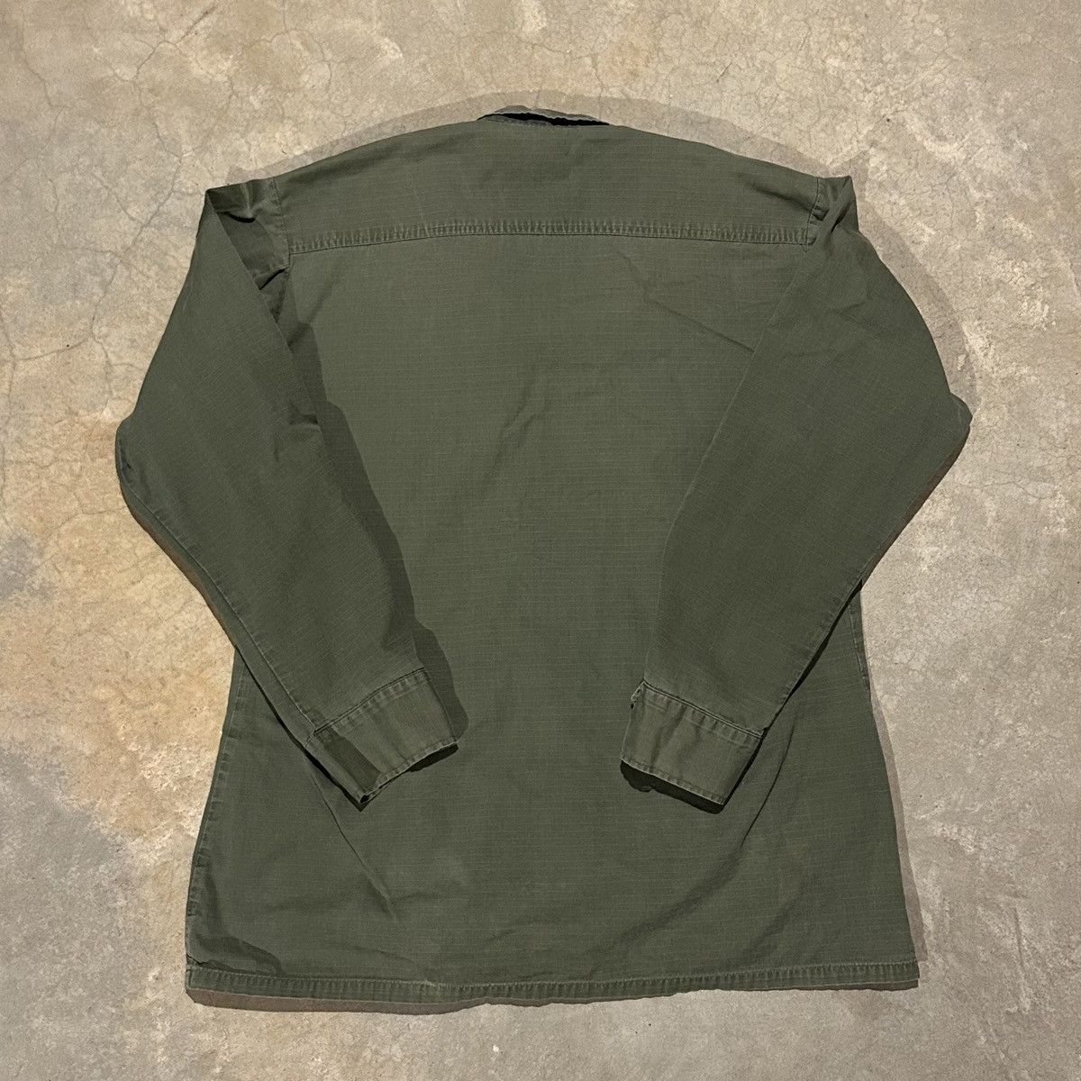 Vintage Vintage OG-107 Vietnam War Ripstop Poplin Slant Pocket Shirt Size US M / EU 48-50 / 2 - 9 Thumbnail