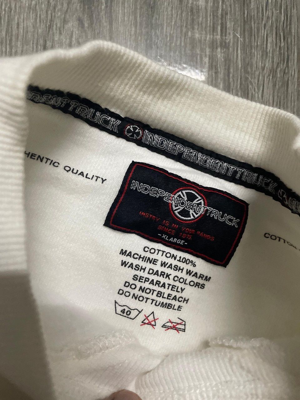 Independent Truck Co. × Vintage VINTAGE INDEPENDENT TRUCK COMPANY BACKHIT SIZING XL Size US XL / EU 56 / 4 - 2 Thumbnail