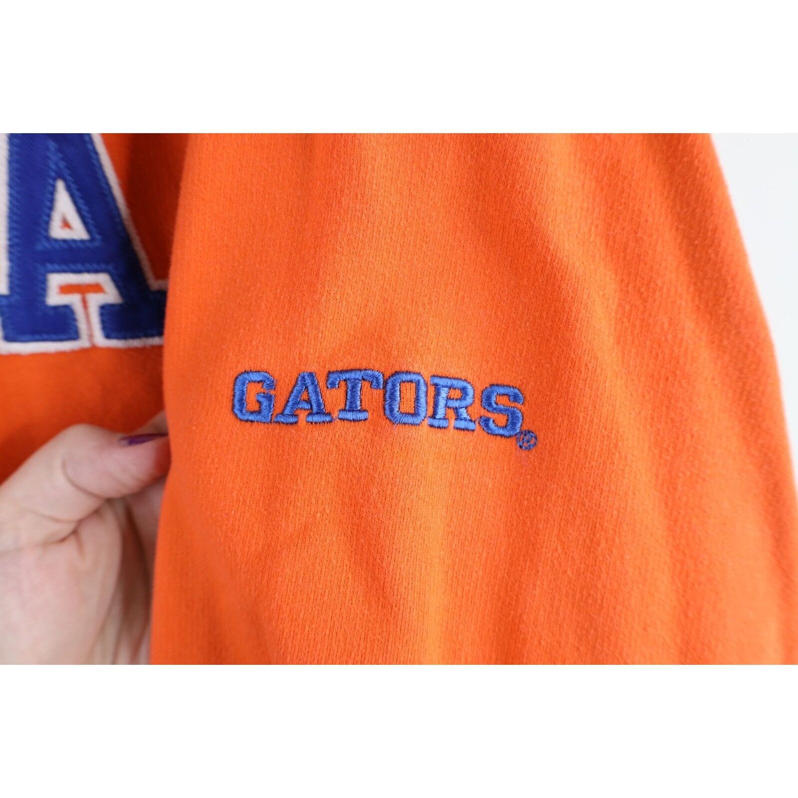 Vintage Vintage Faded Spell Out University of Florida Hoodie Size US L / EU 52-54 / 3 - 4 Thumbnail