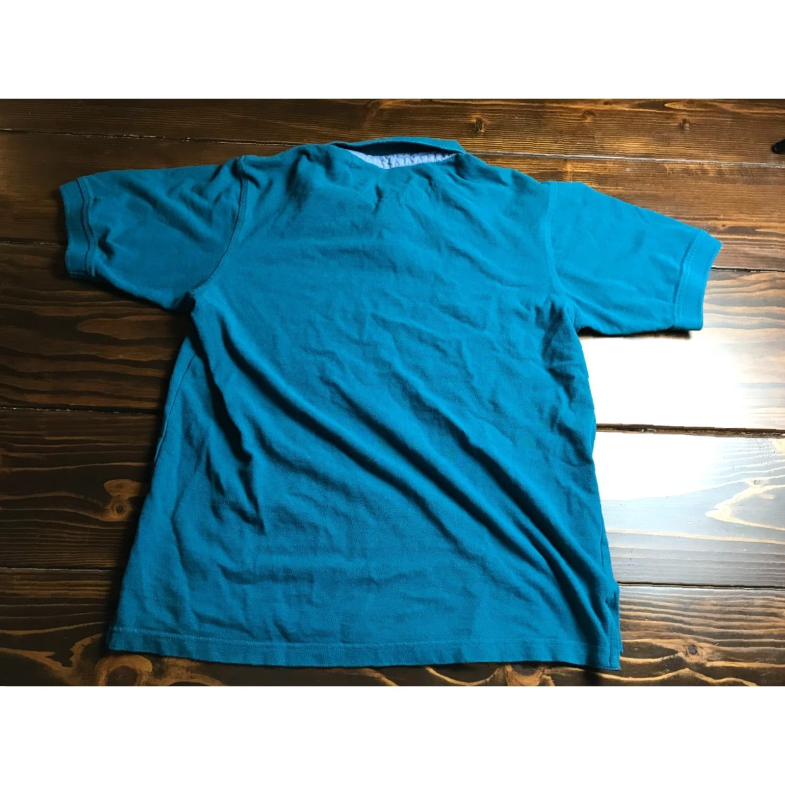 Catalina Catalina Polo Shirt Men Medium Teal Short Sleeve Modern Casual Set Regular Fit blue Size US M / EU 48-50 / 2 - 2 Thumbnail