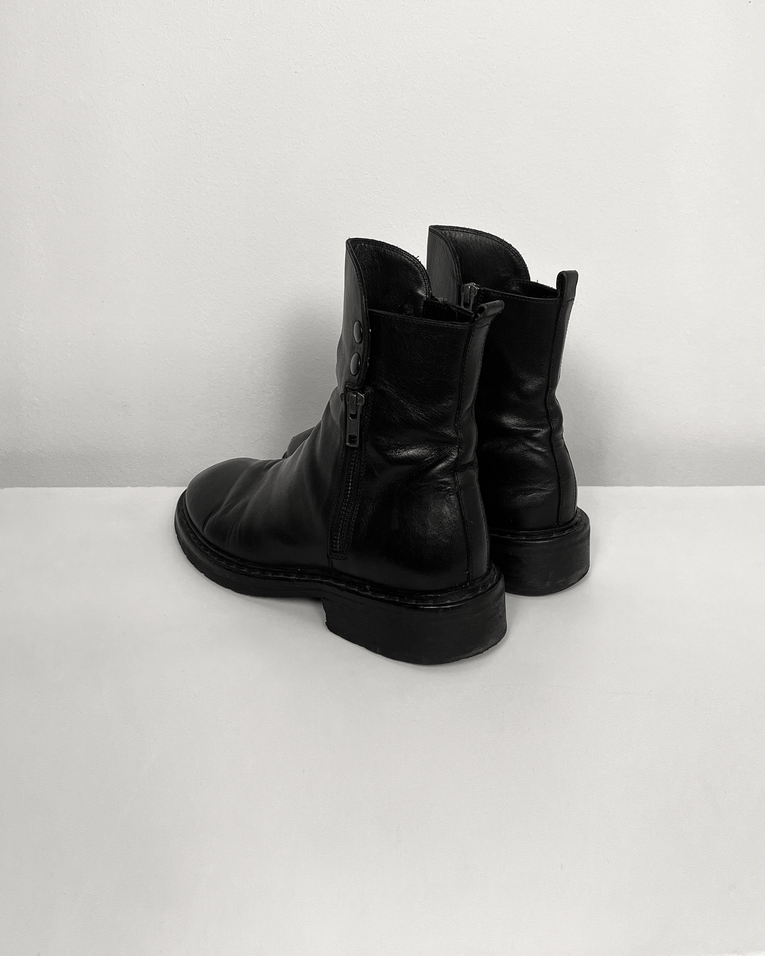 Ann Demeulemeester Ann Demeulemeester Biker Boots Size US 5.5 / EU 38 - 2 Thumbnail