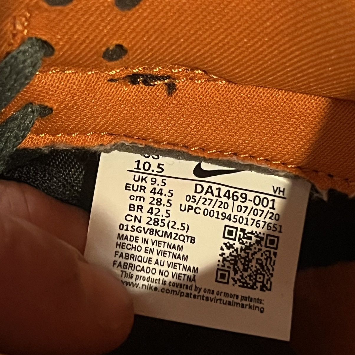 Nike Nike Dunk Low Ceramic Size US 10.5 / EU 43-44 - 15 Thumbnail