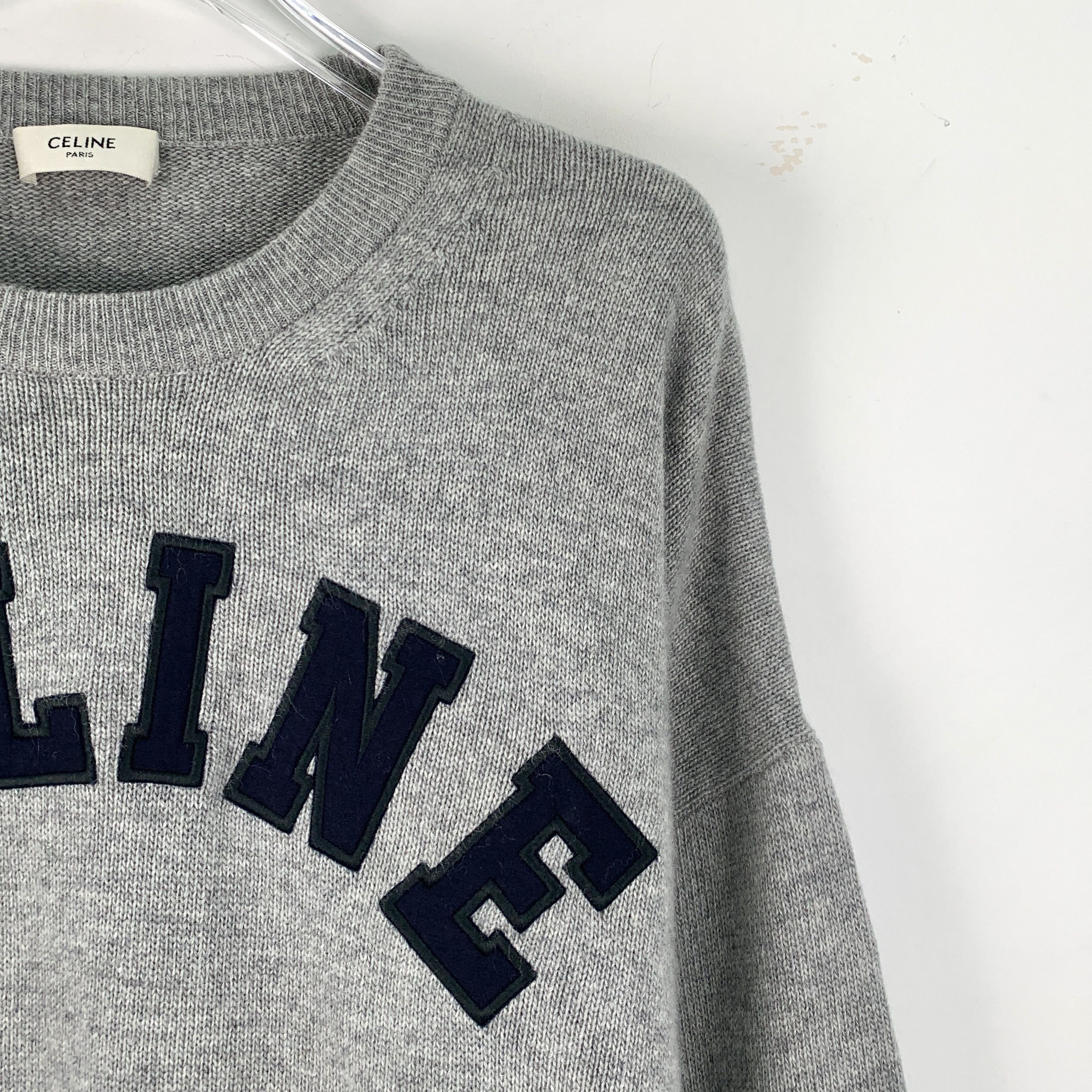 Celine Celine grey sleeve sweatshirt Size XS / US 0-2 / IT 36-38 - 8 Thumbnail