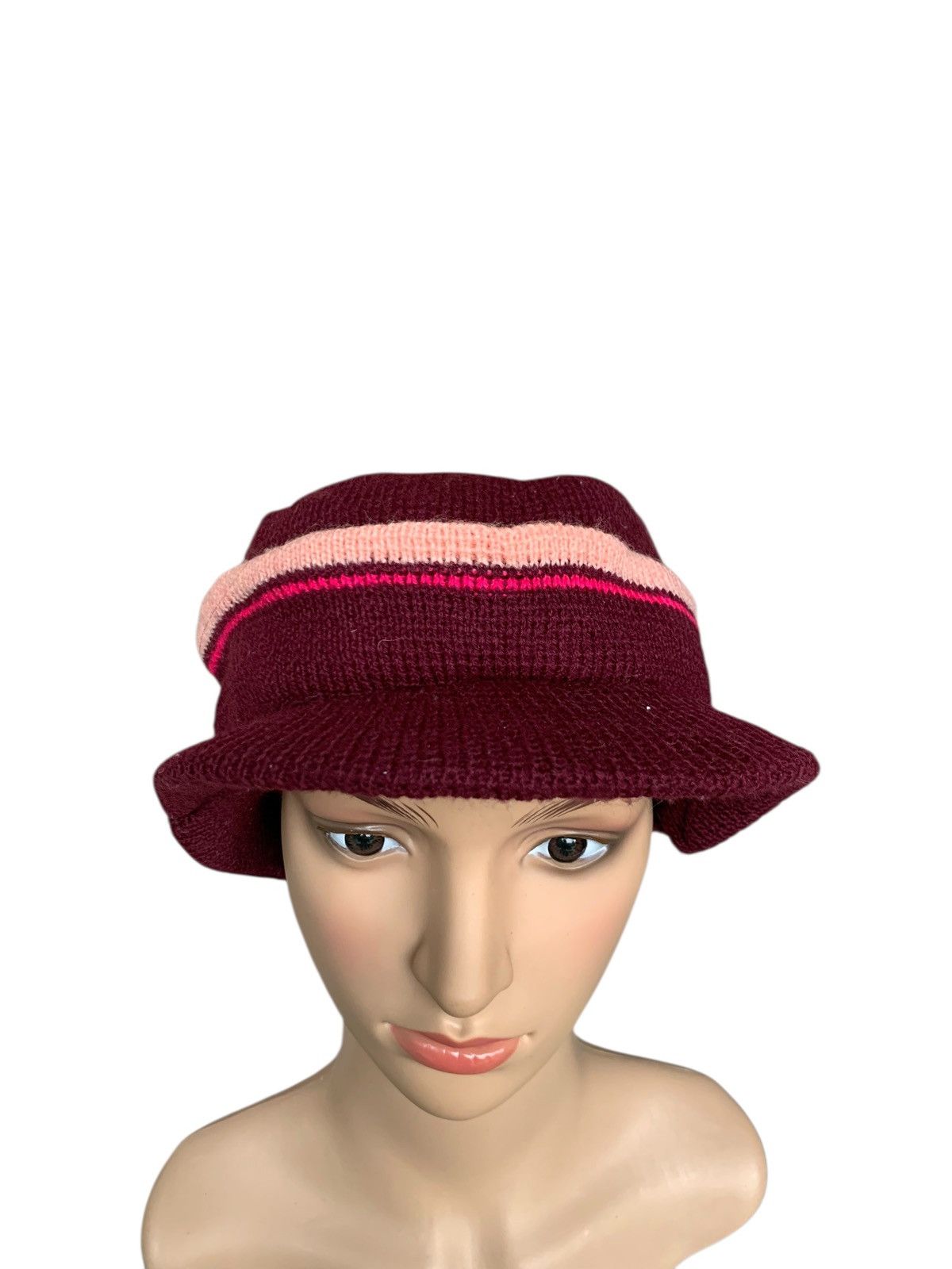 Designer × Japanese Brand × Kapital Rare Acrylic Rasta Beany Visor Cuff Size ONE SIZE - 3 Thumbnail
