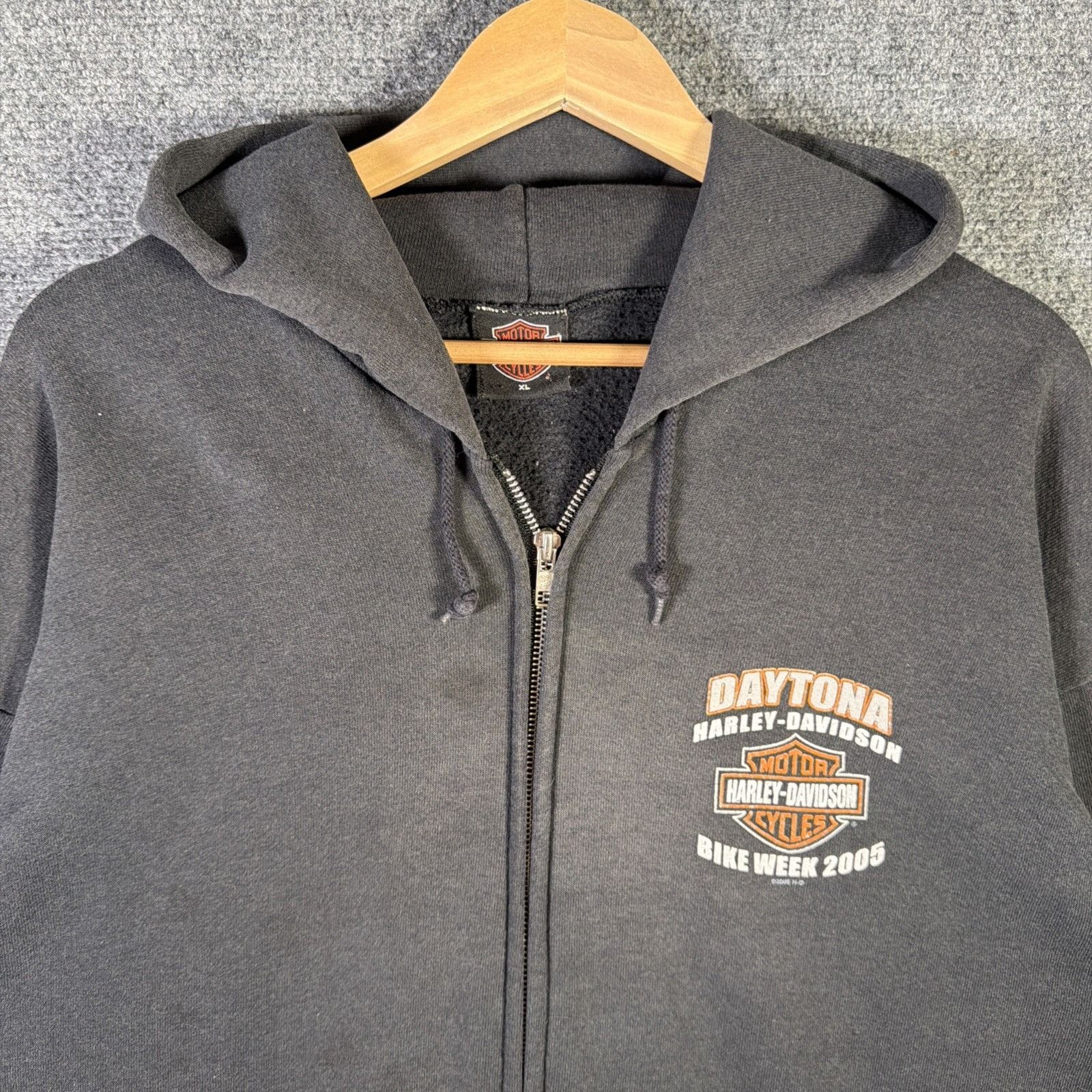 West Coast Choppers Vintage Harley Davidson Hoodie Mens XL Black 90s West Coast Size US XL / EU 56 / 4 - 6 Thumbnail