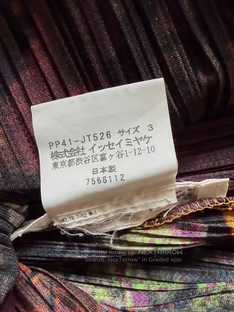Issey Miyake Issey Miyake Pleated Short Sleeve Top Size L / US 10 / IT 46 - 8 Thumbnail