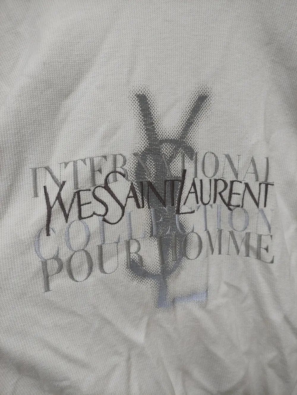 Yves Saint Laurent YSL POUR HOMME INTERNATIONAL COLLECTION VINTAGE CREWNECK Size US XL / EU 56 / 4 - 3 Thumbnail