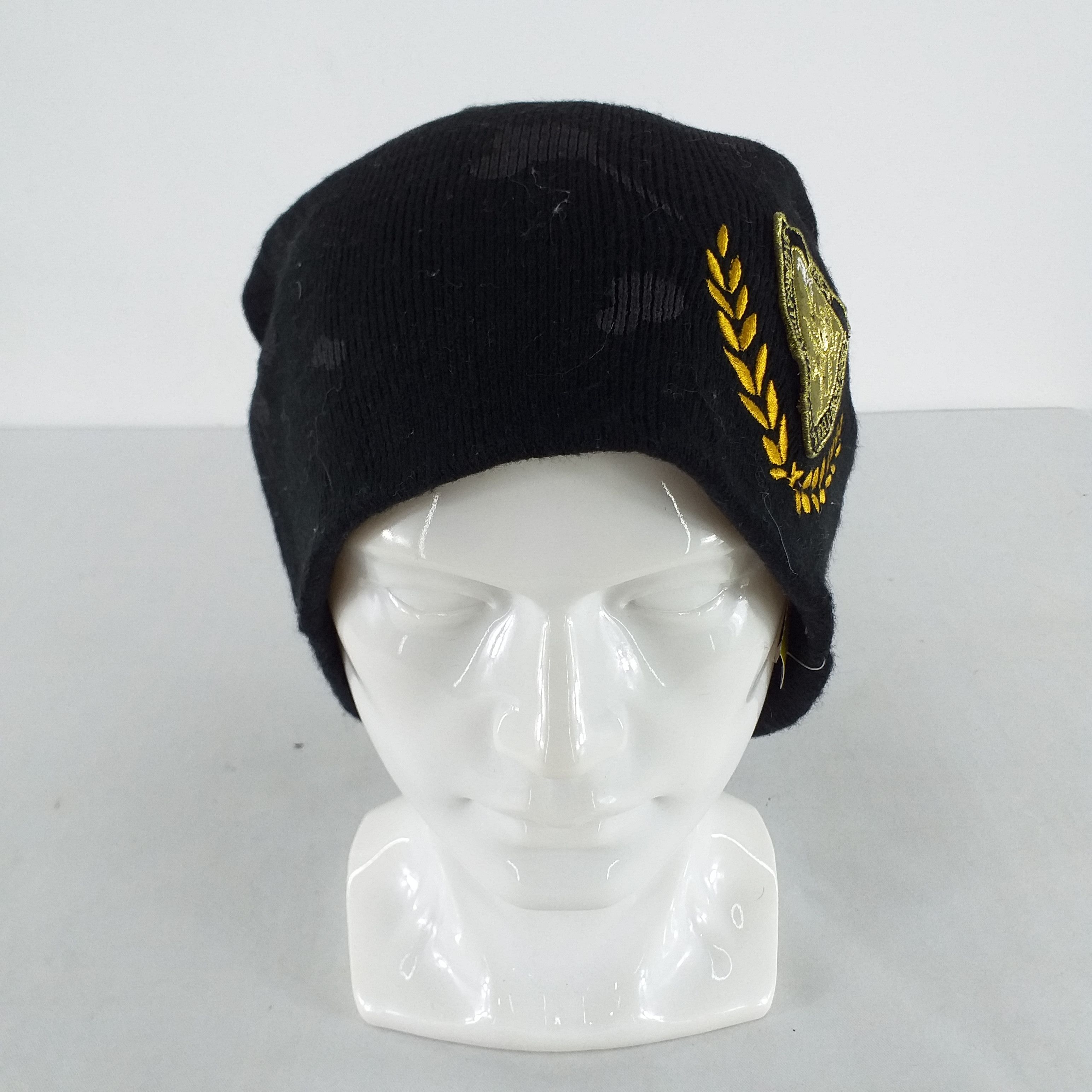 Japanese Brand Russ K Embroidery Snow Cap Hat Beanie -BN374 Size ONE SIZE - 2 Thumbnail