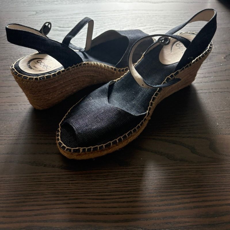 Other Abeo Bio System Dahlia Womens Sz 8 Espadrille Wedge Sandals Size US 8 / IT 38 - 1 Thumbnail