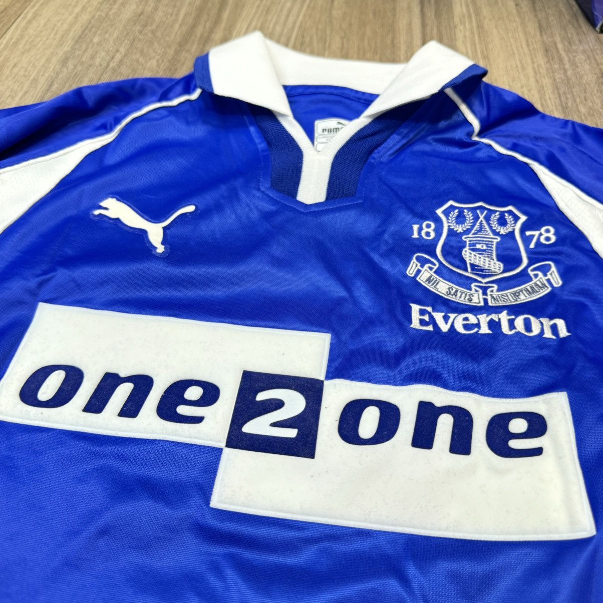 Puma Everton 00/02 home shirt #18 Gascogne Size US S / EU 44-46 / 1 - 3 Thumbnail