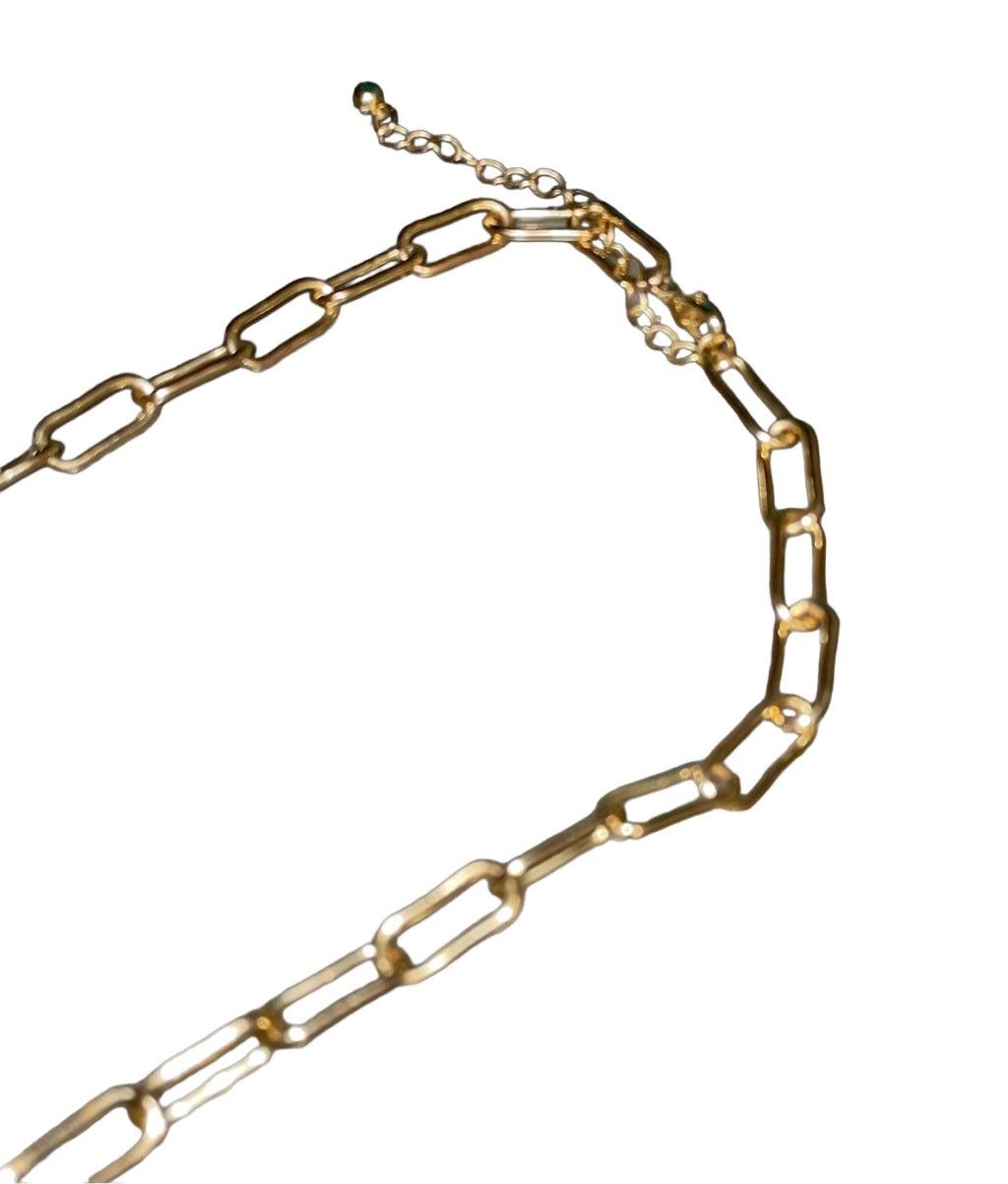 Other Adornia Paperclip Disc Long Lariat Necklace NEW Size ONE SIZE - 15 Thumbnail