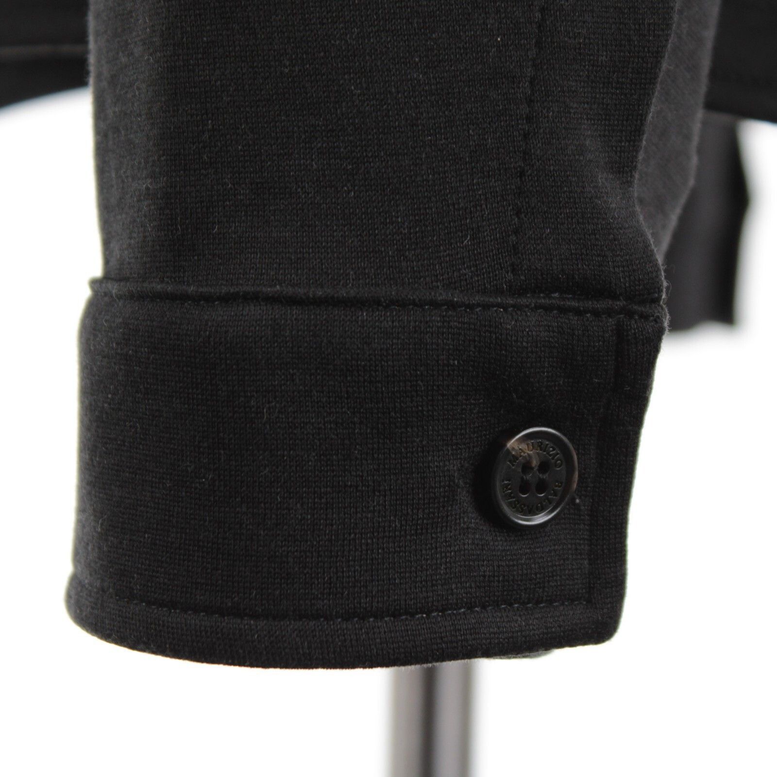Maurizio Baldassari Maurizio Baldassari Overshirt Size XL US In Black Silk Blend Size US XL / EU 56 / 4 - 3 Thumbnail