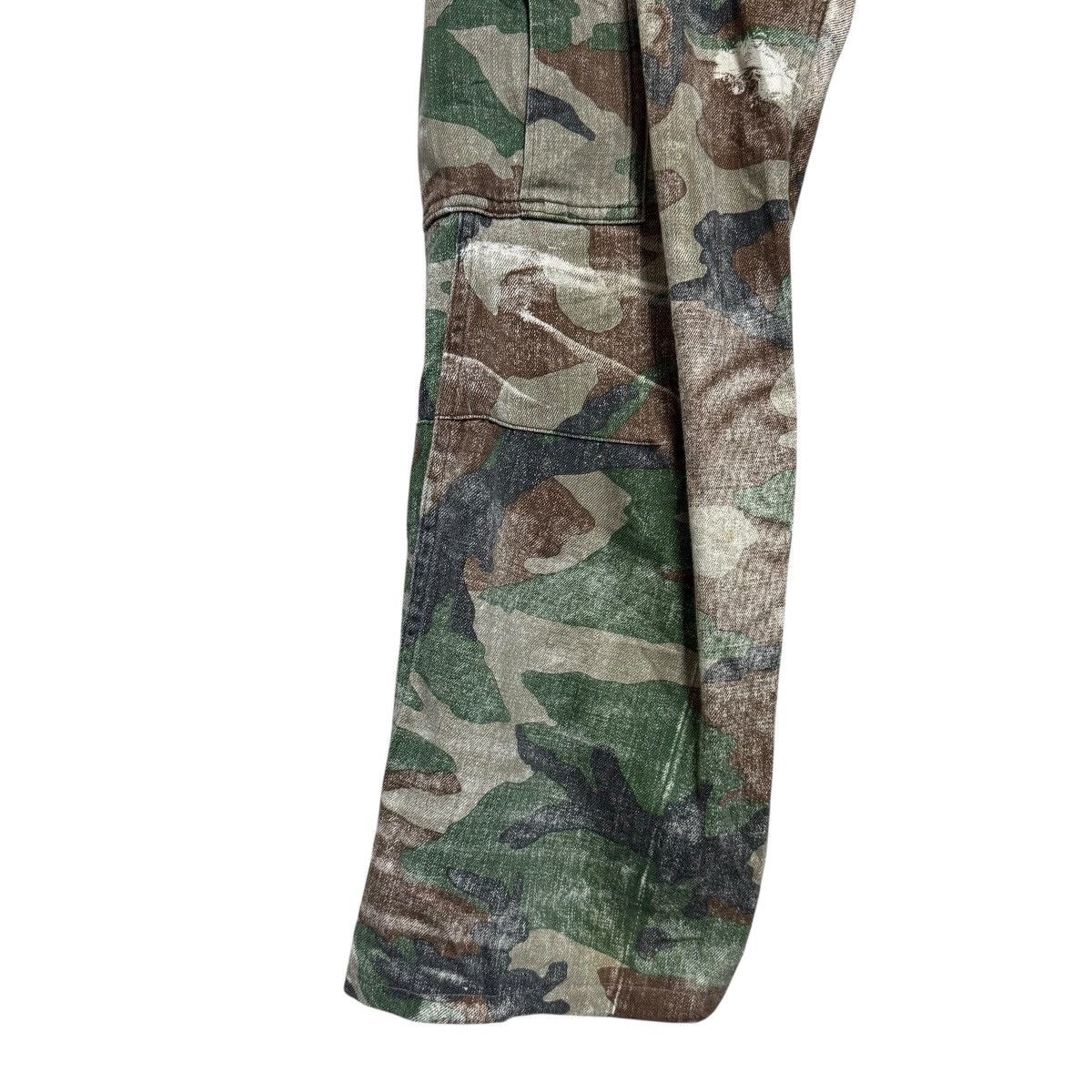 Japanese Brand RNA SLANG Cargo Camo Cropped Pants Size US 30 / EU 46 - 7 Thumbnail