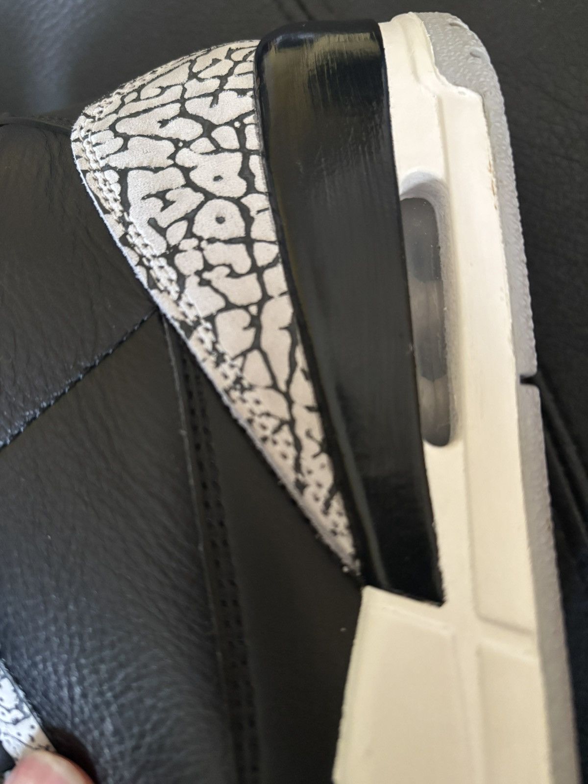 Jordan Brand Black/green cement 3s Jordan Size US 10 / EU 43 - 6 Thumbnail