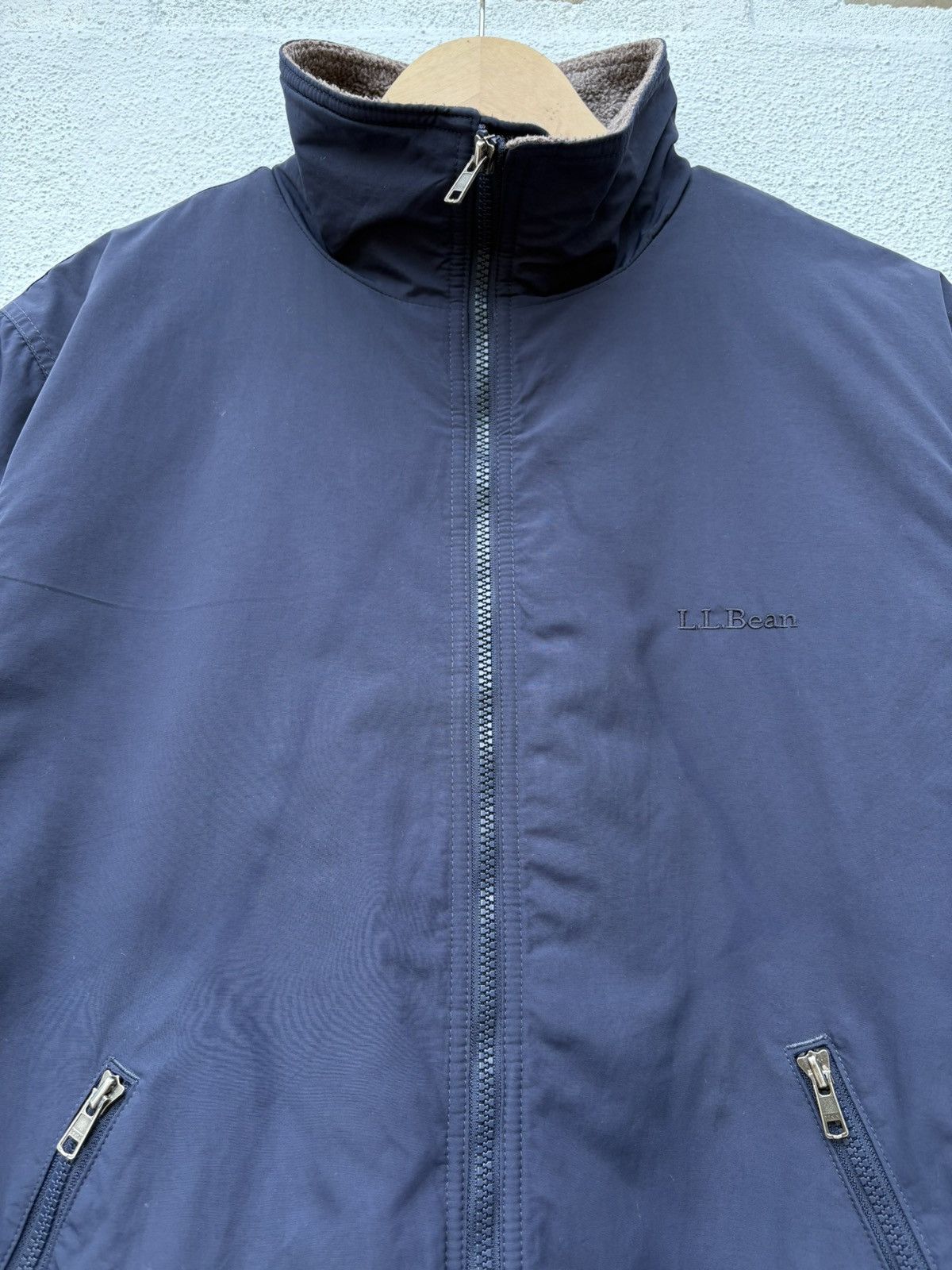L.L. Bean Vintage L.L. Bean Nylon Fleece Lined Warm Up Jacket Size US S / EU 44-46 / 1 - 4 Thumbnail