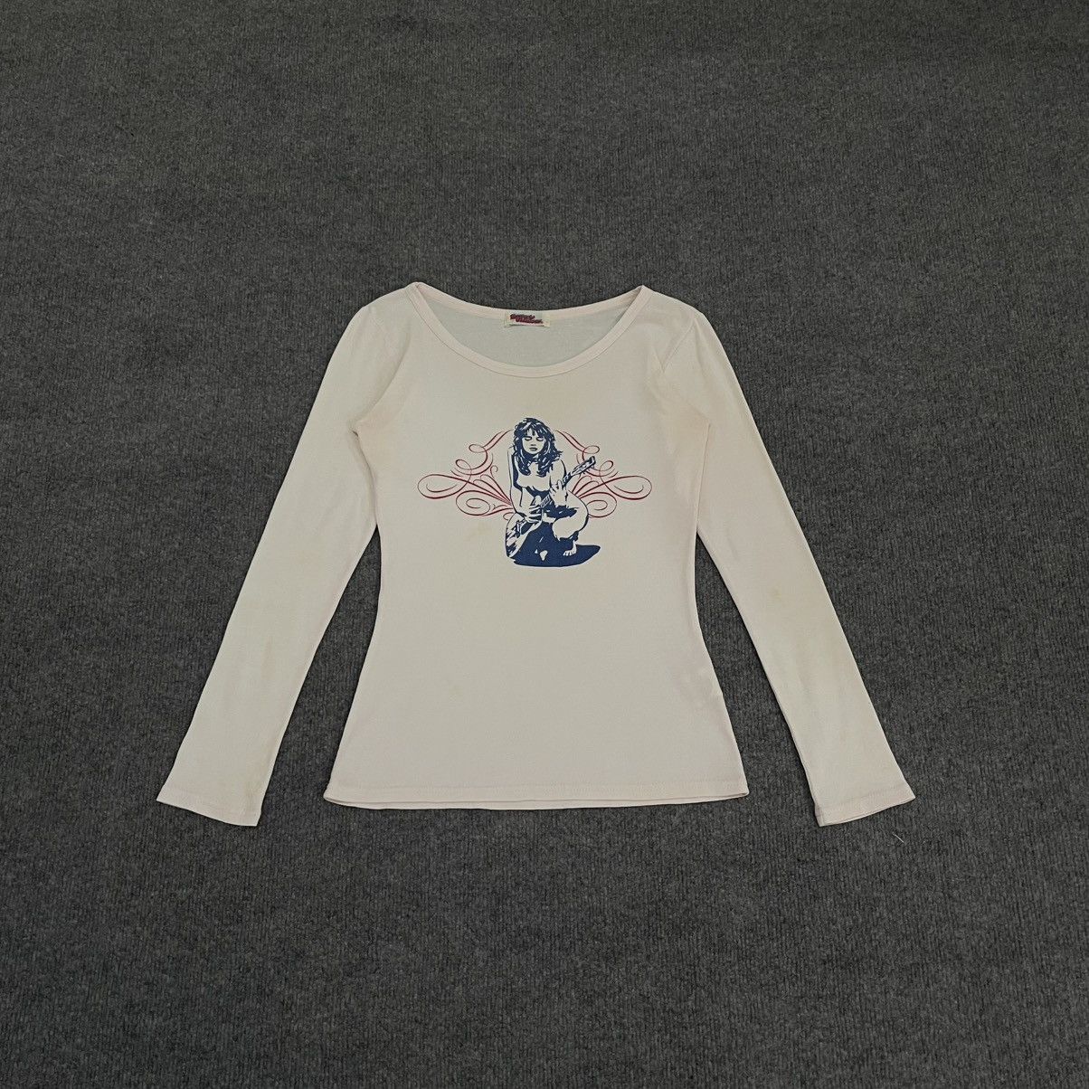 Hysteric Glamour Sexy Girl Long Sleeve Shirt Y2K style